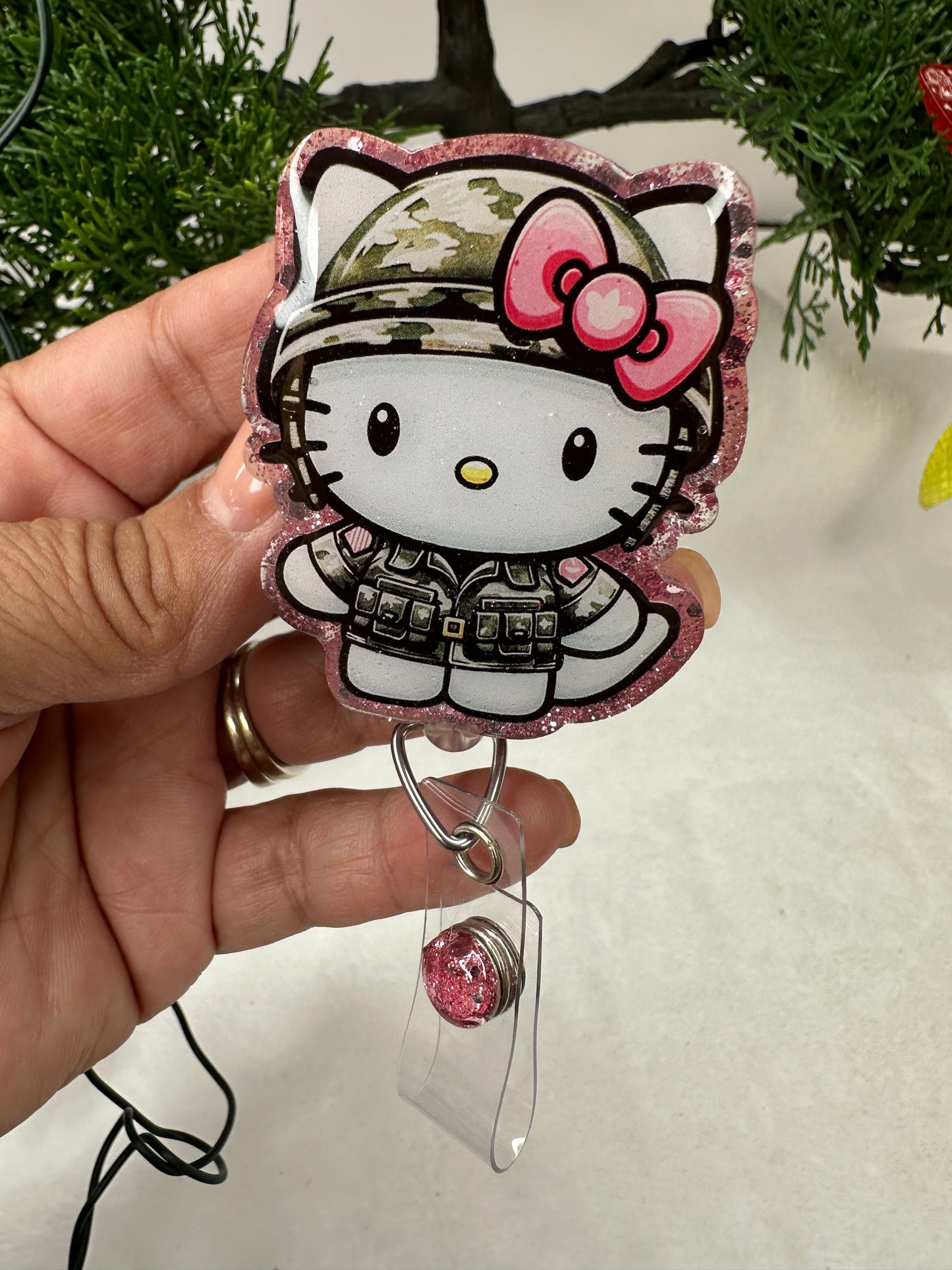 Kitty Military Badge Reel