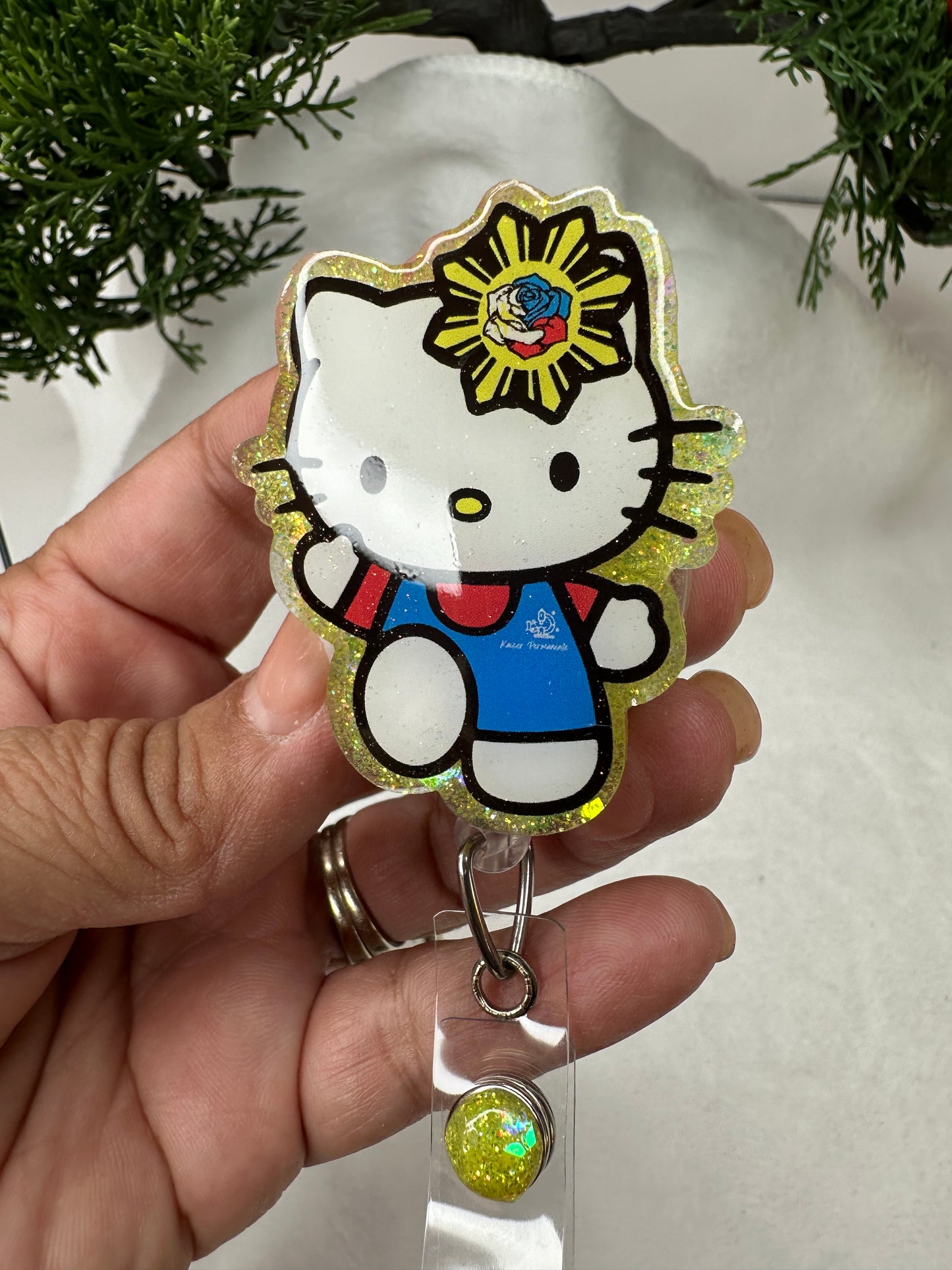 Kitty Filipina Badge Reel