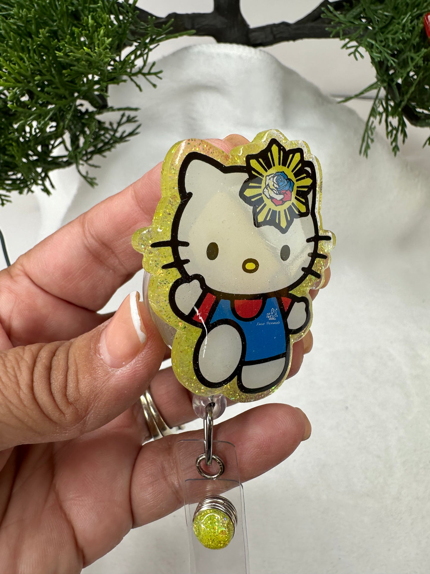 Kitty Filipina Badge Reel