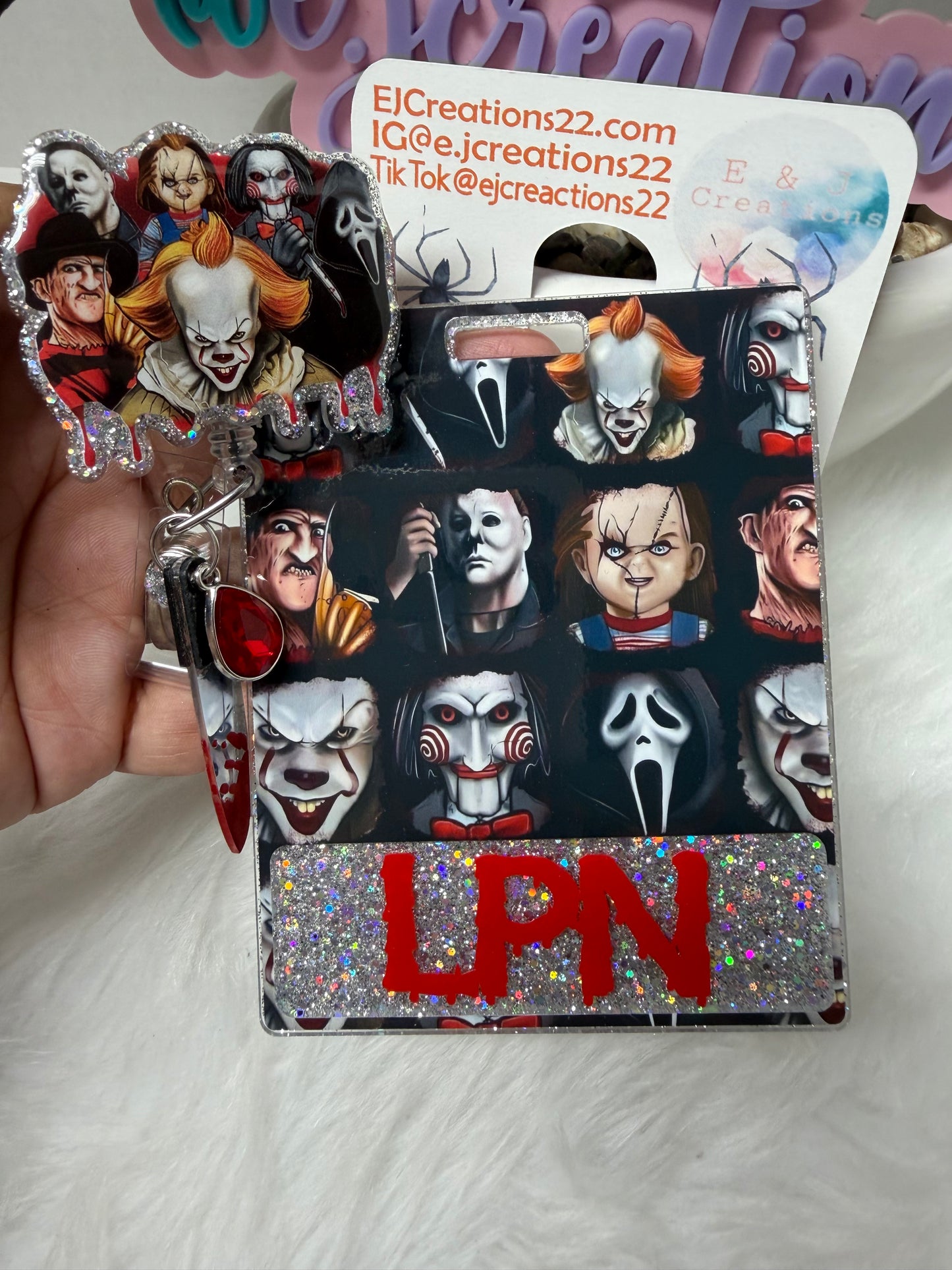 Horror Squad Badge Buddy Set