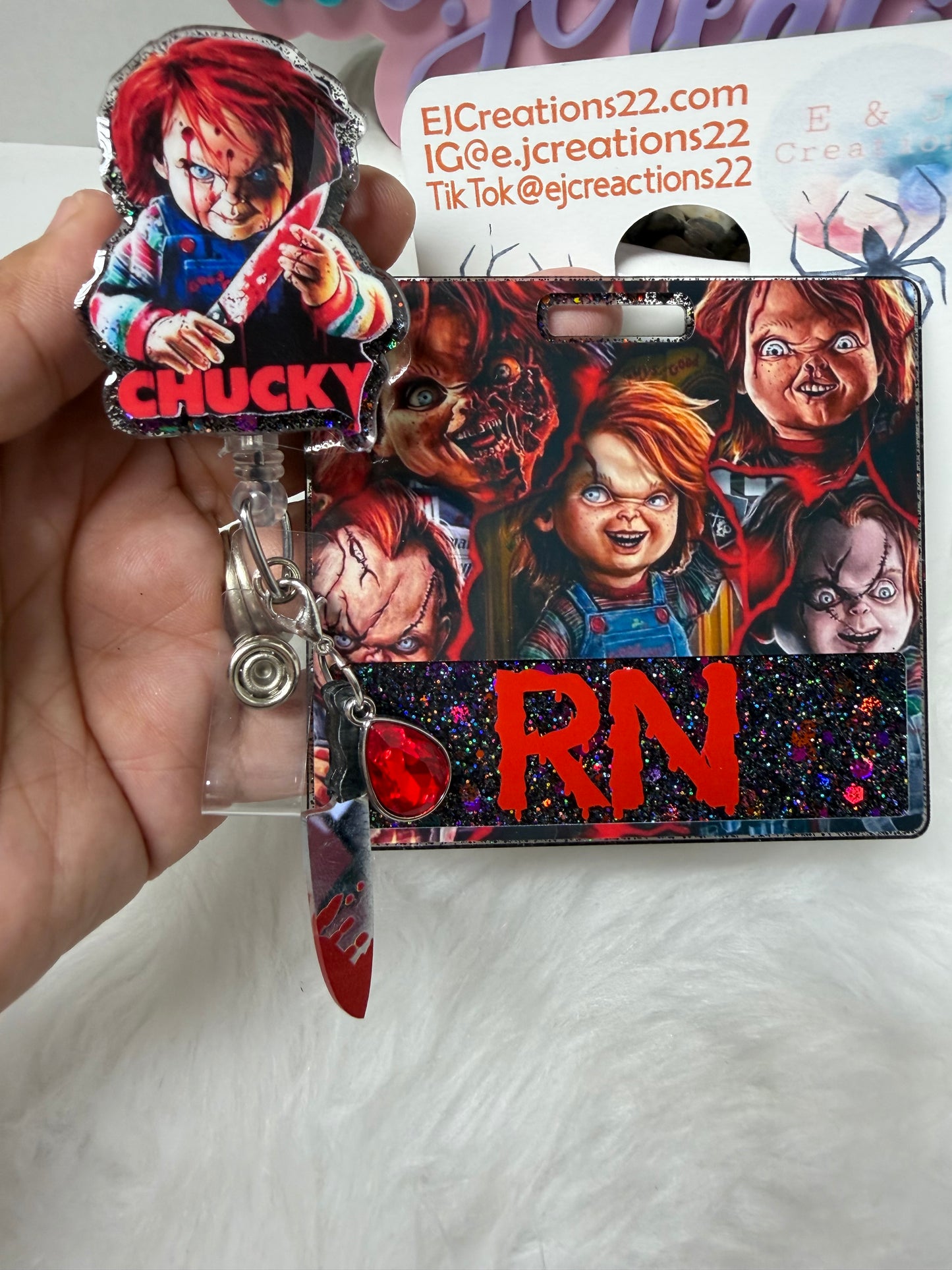 Chucky Badge Buddy Set
