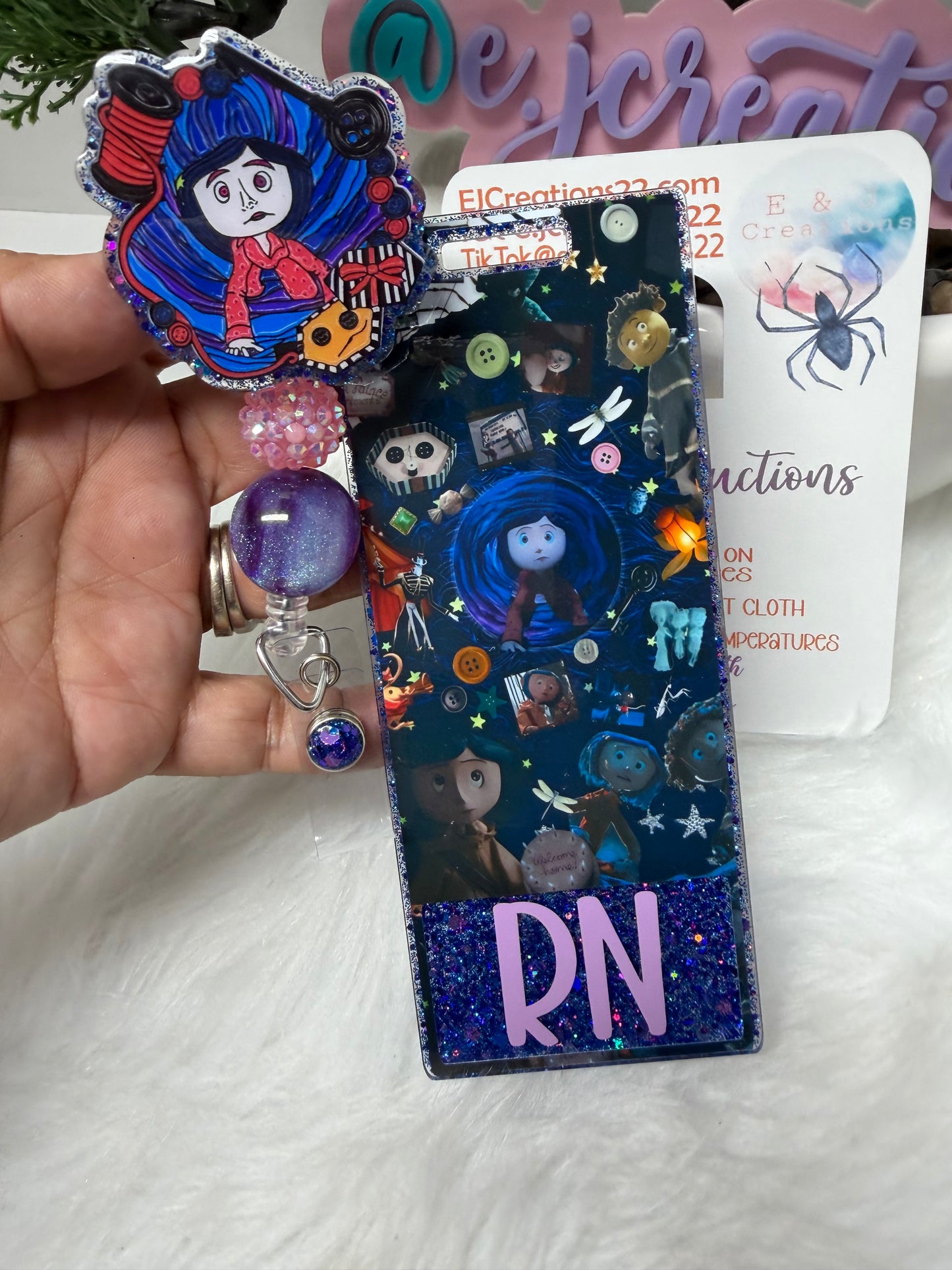 Koraline Badge Buddy Set