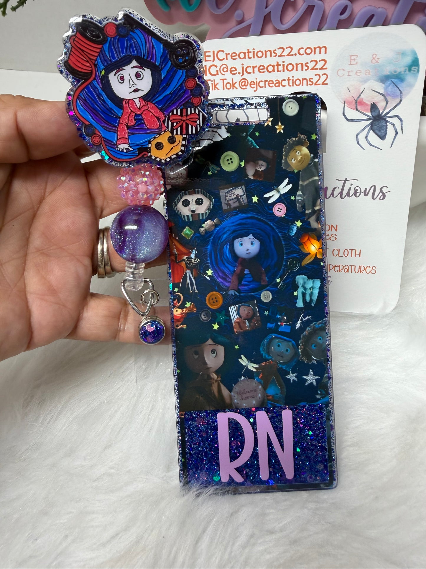 Koraline Badge Buddy Set