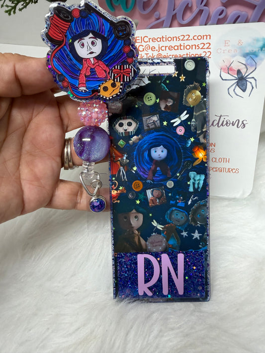 Tunnel Koraline Badge Buddy Set