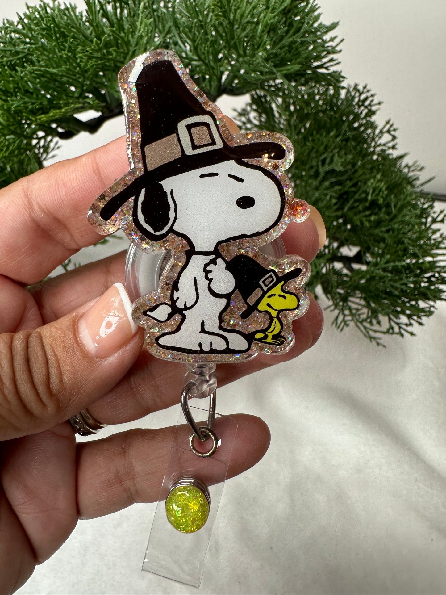 Pilgrim Pup Badge Reel