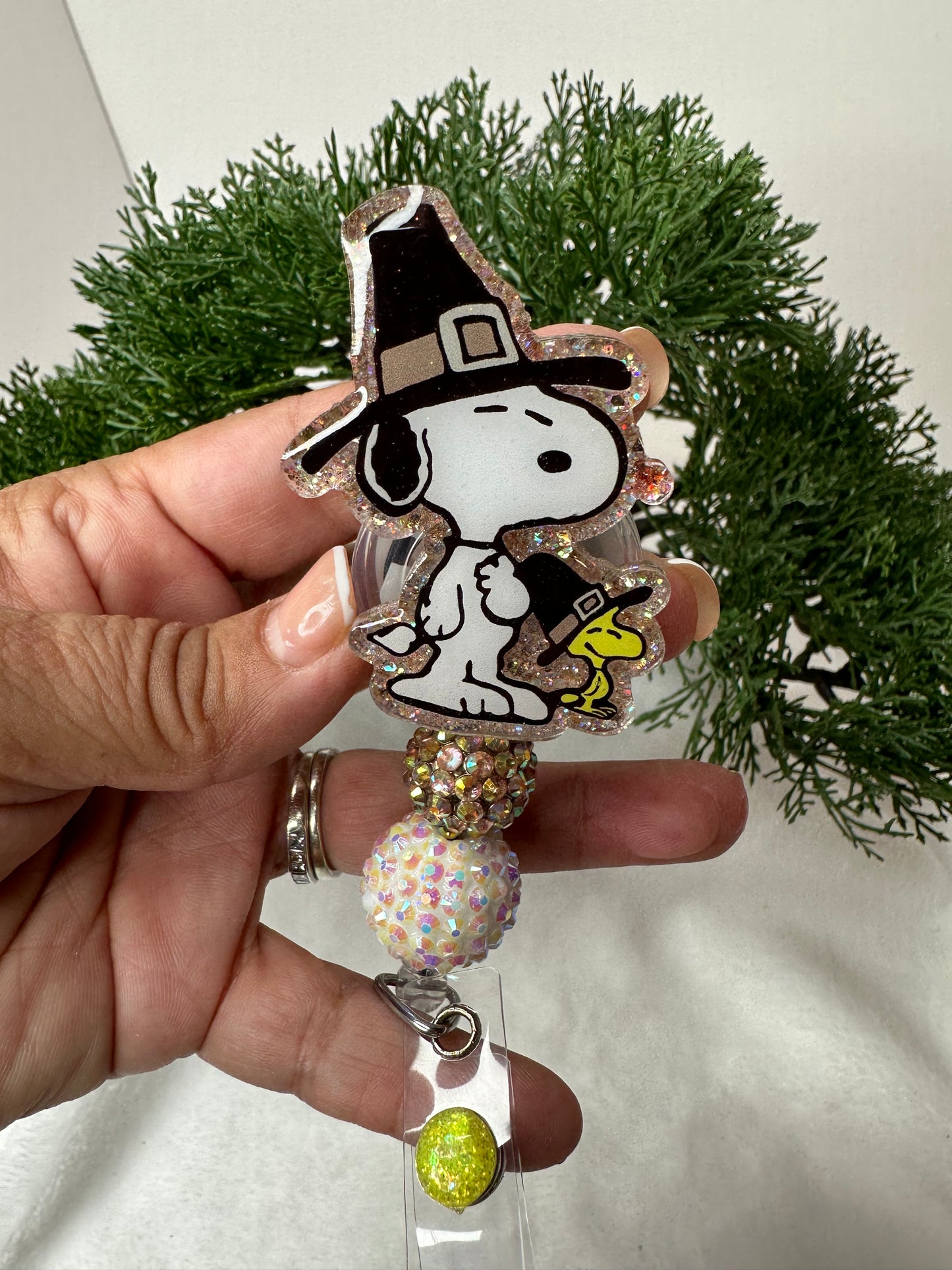 Pilgrim Pup Badge Reel