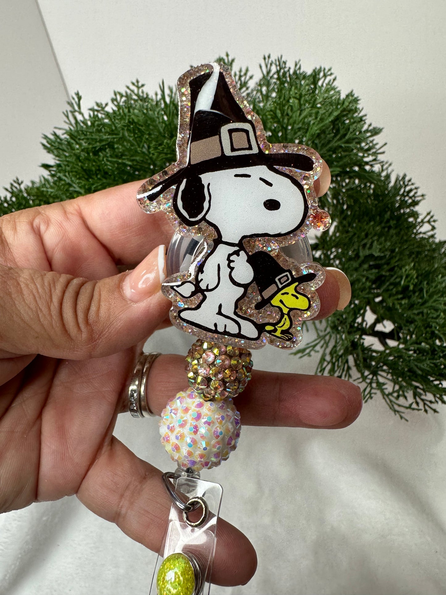 Pilgrim Pup Badge Reel