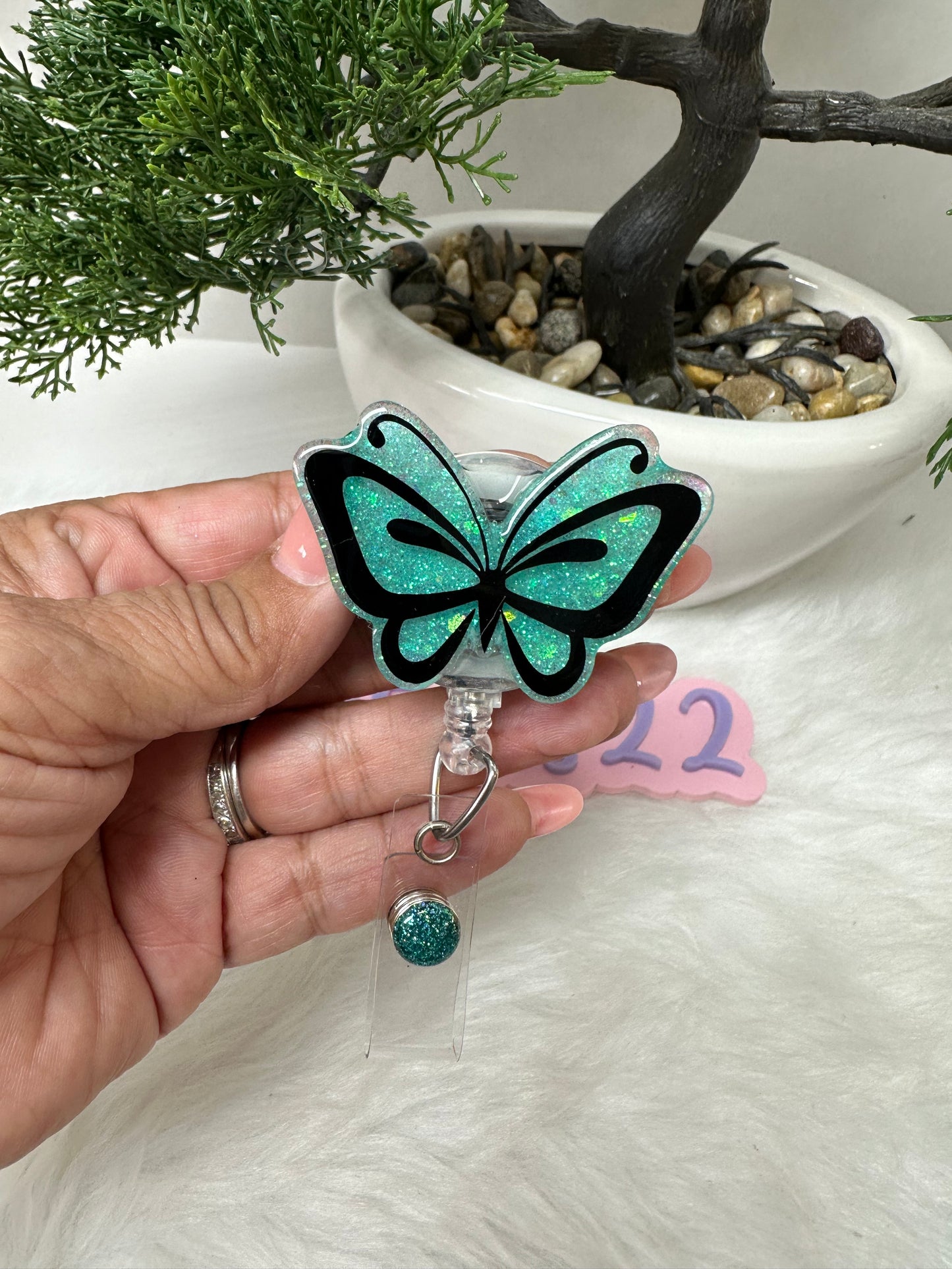 Butterfly Badge Reel