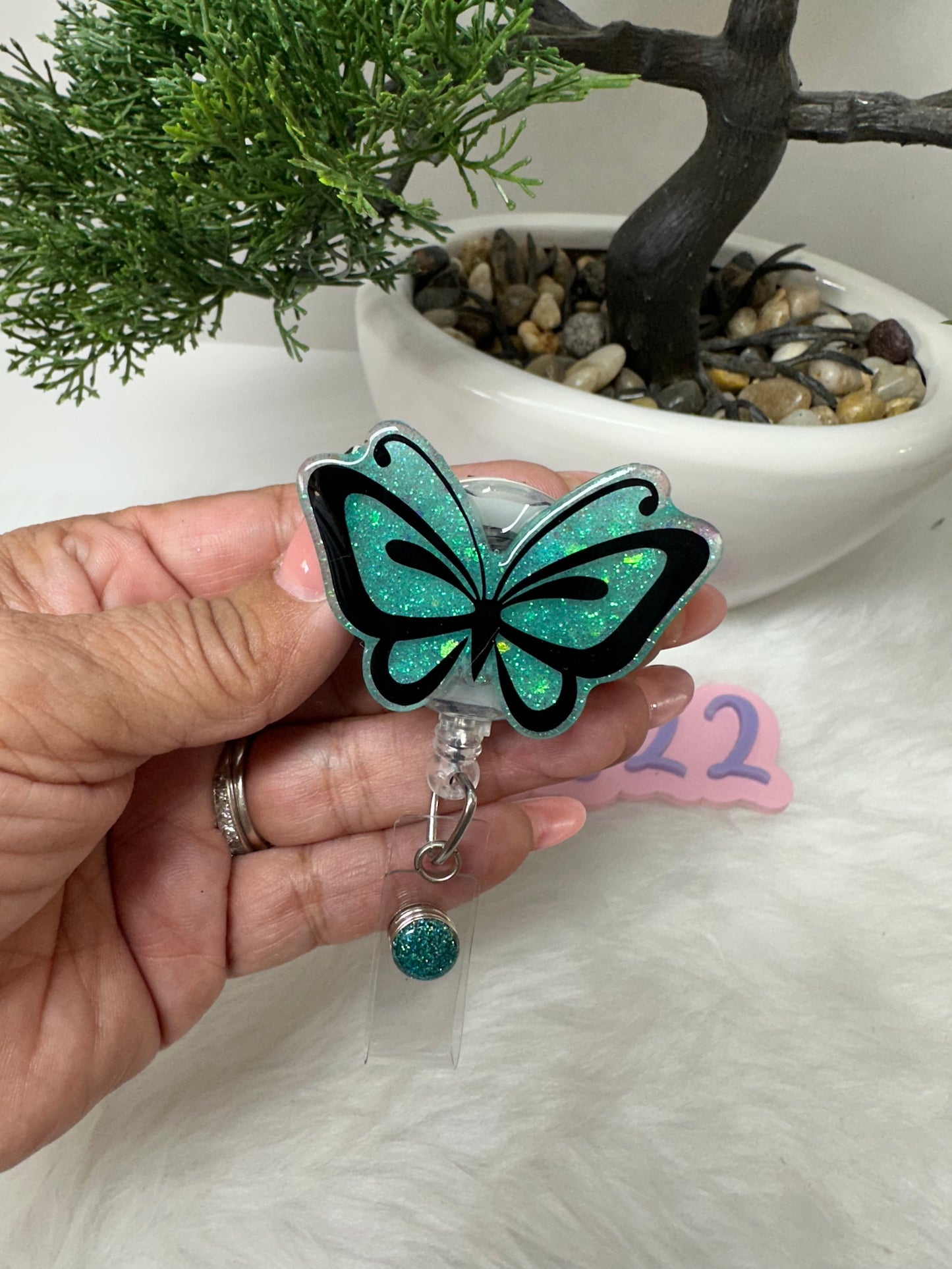 Butterfly Badge Reel