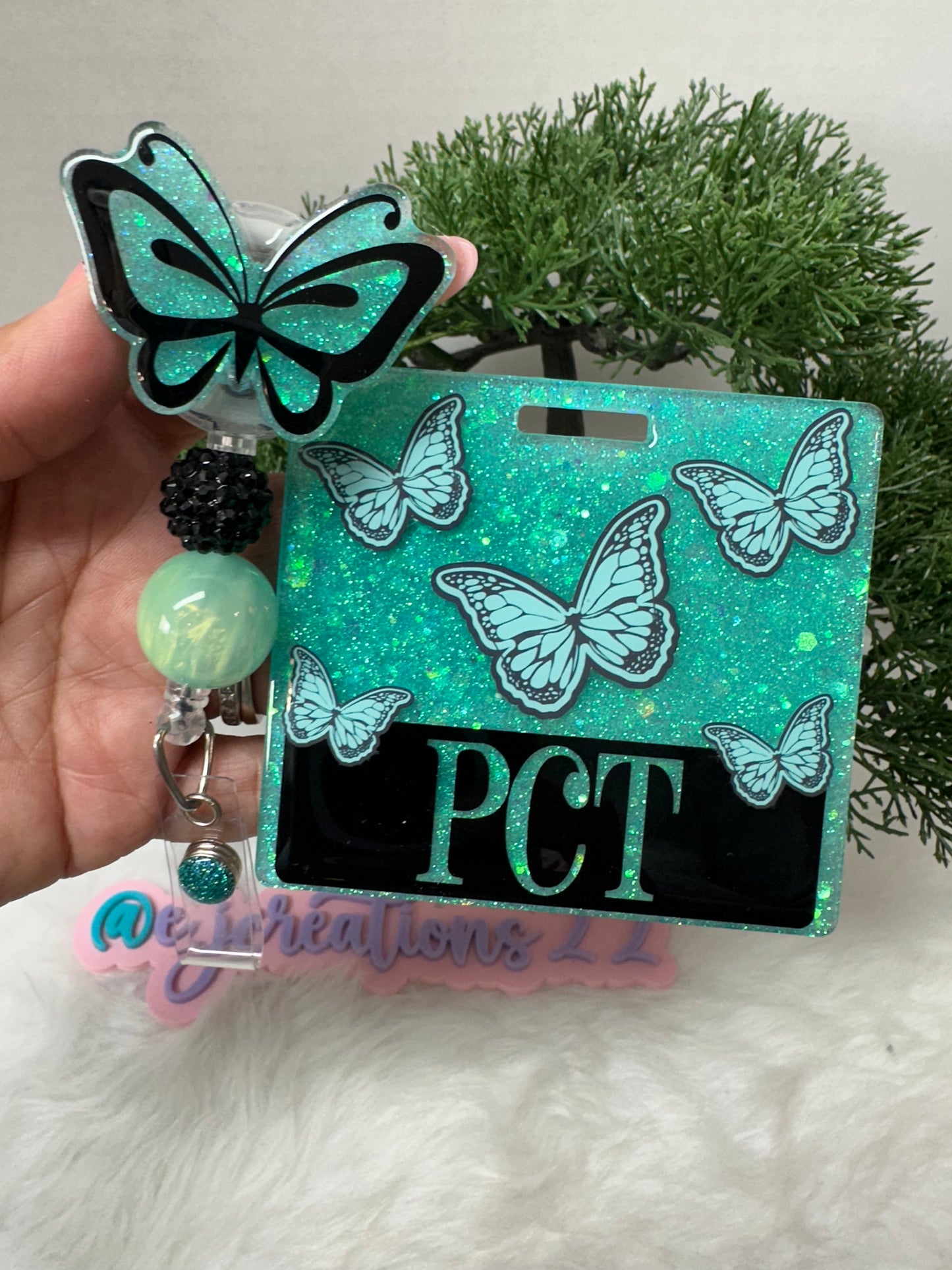 Butterflies Badge Buddy Set