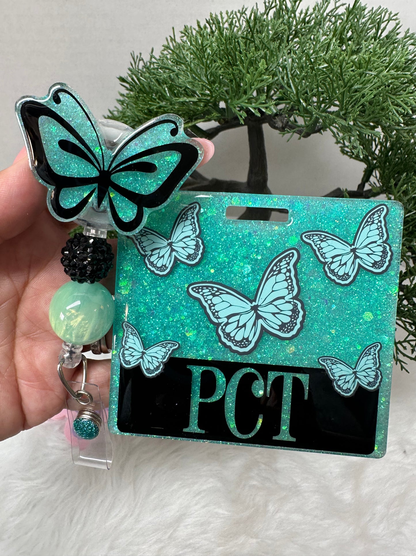 Butterflies Badge Buddy Set