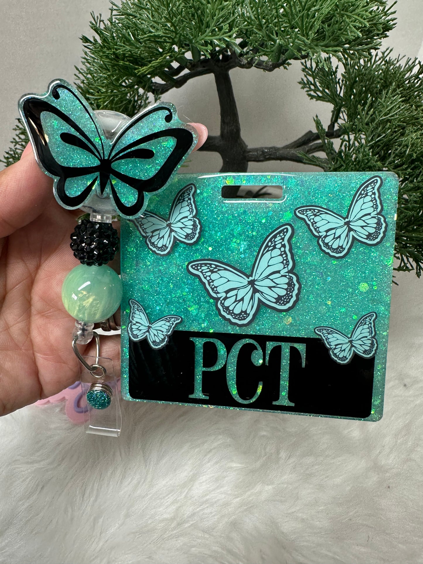 Butterflies Badge Buddy Set