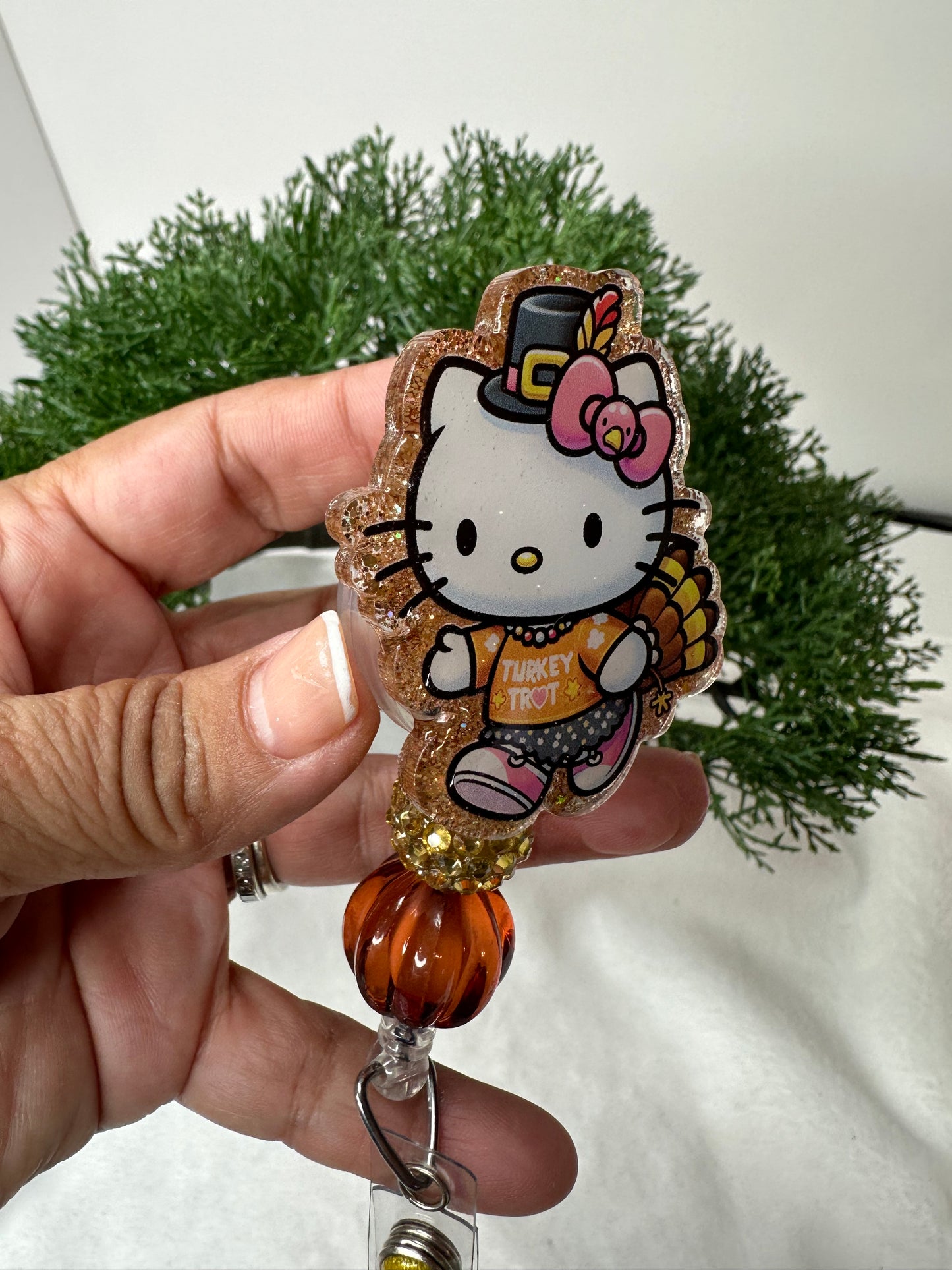 Kitty Turkey Trot Badge Reel