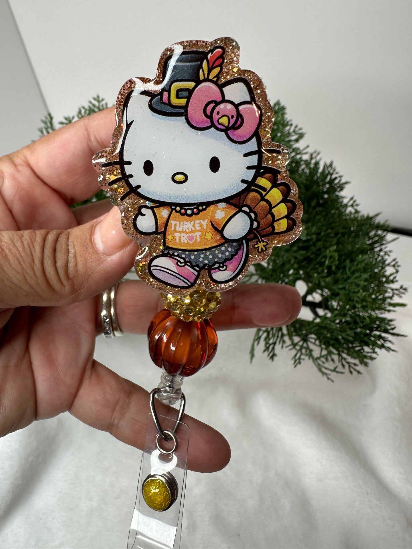 Kitty Turkey Trot Badge Reel