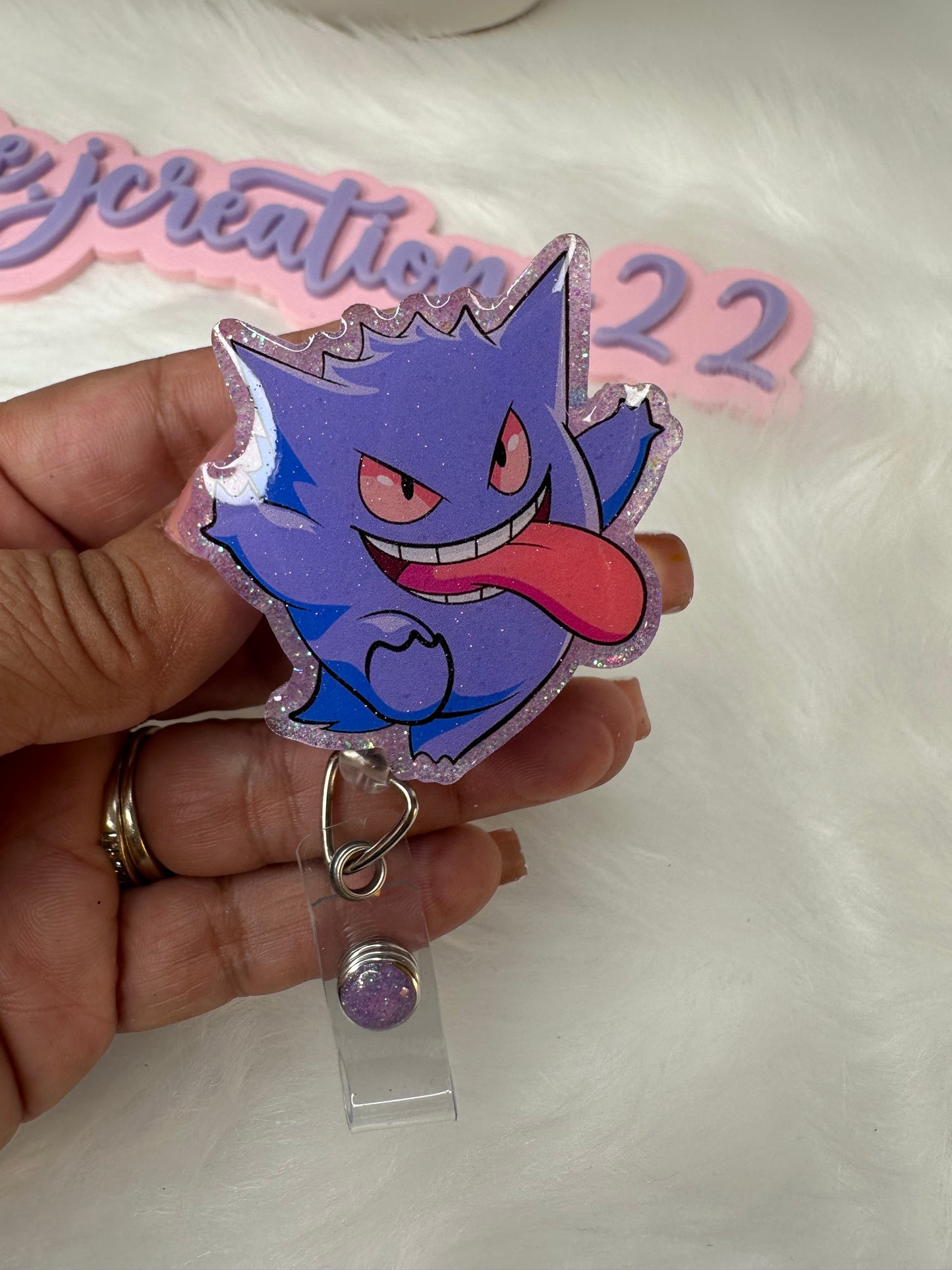 Gengar Badge Reel