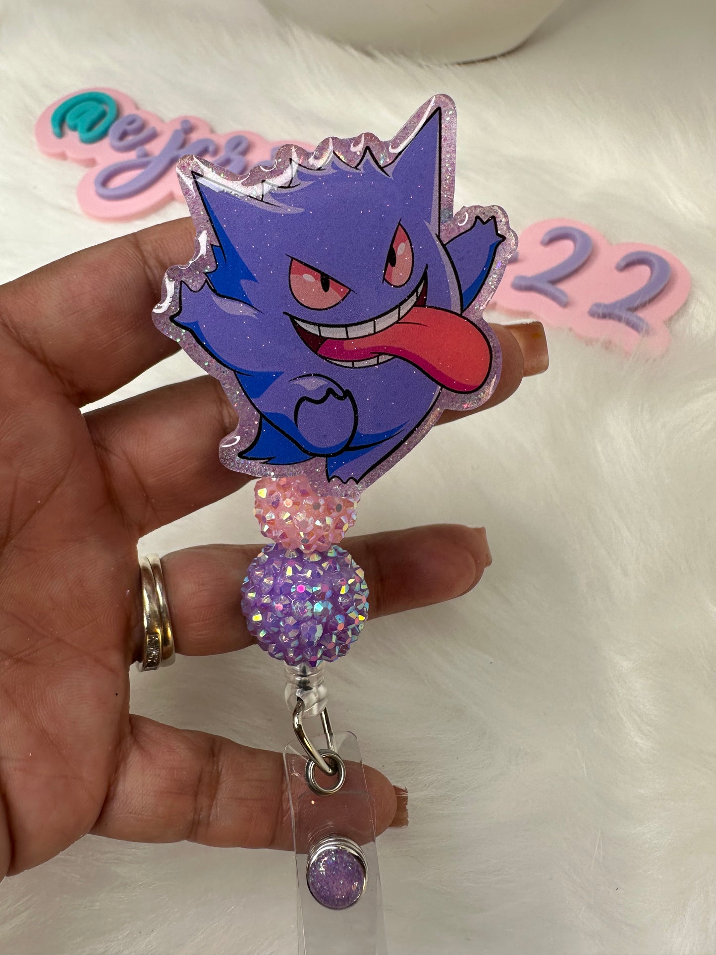 Gengar Badge Reel