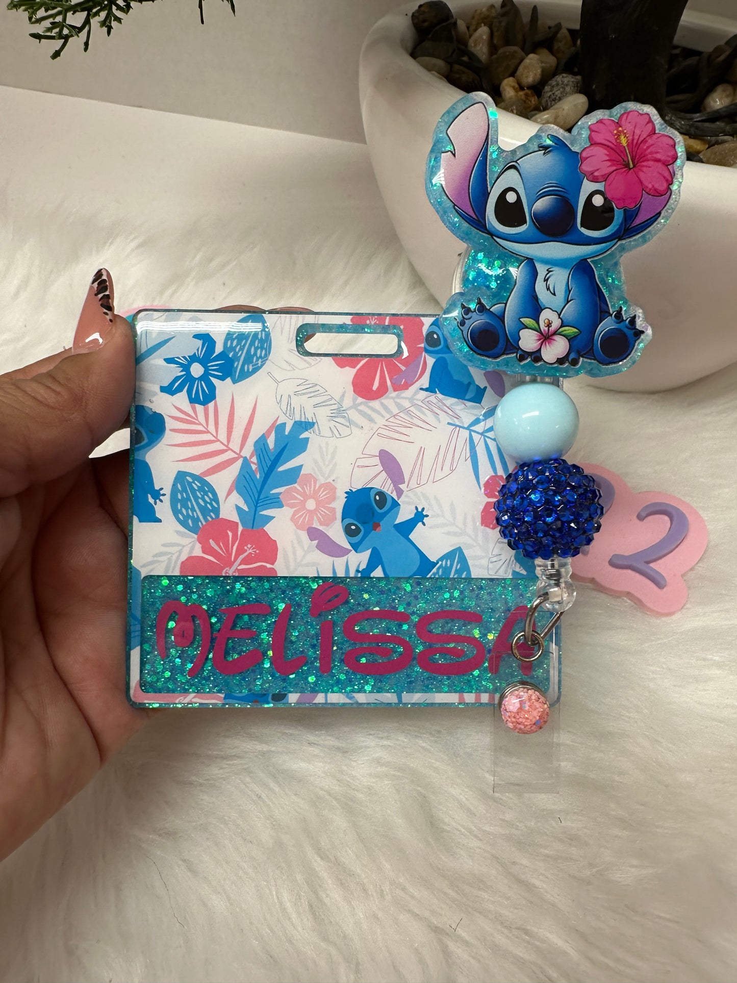 Blue Alien Badge Buddy Set