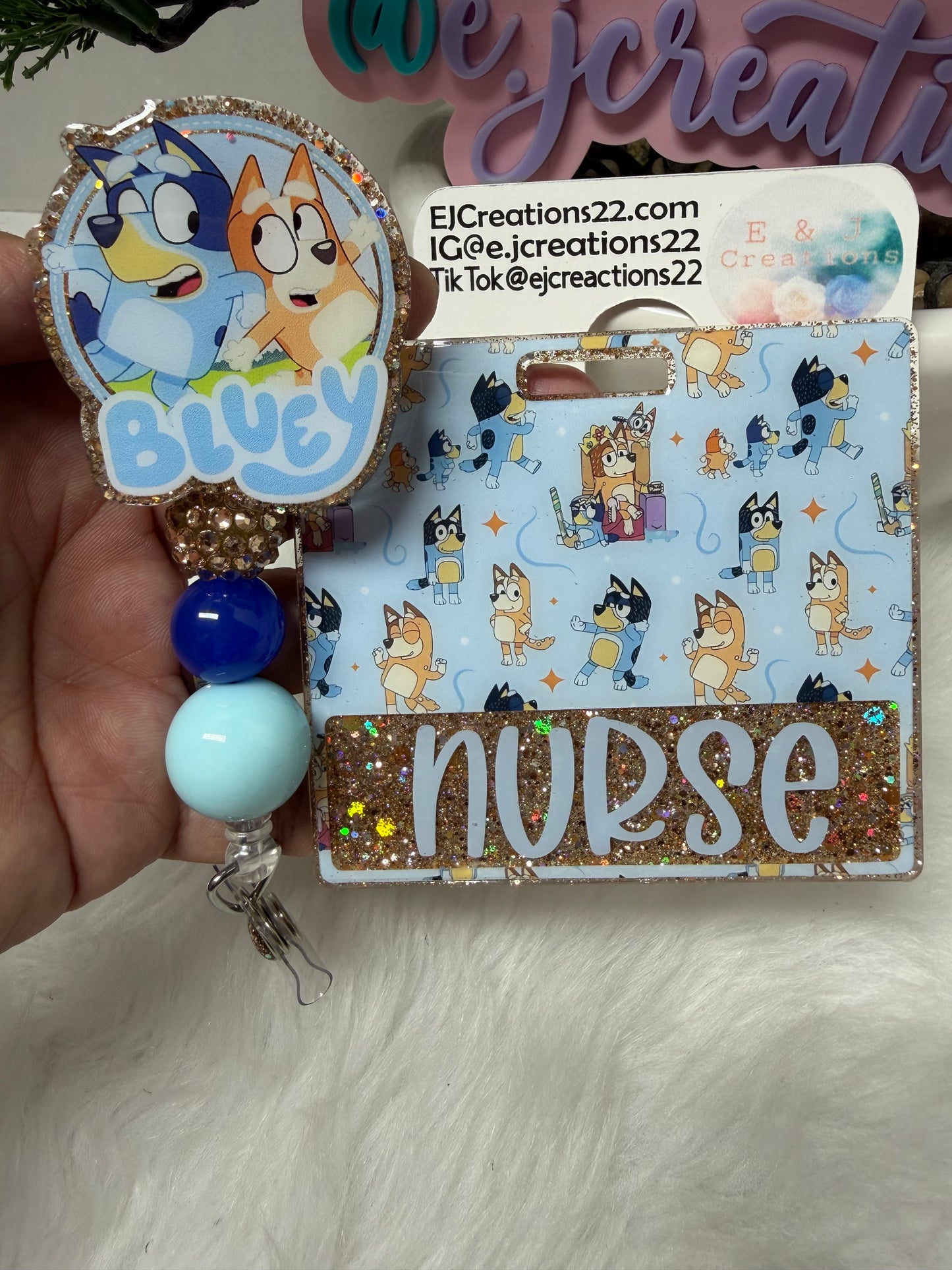 Bluey Badge Buddy Set