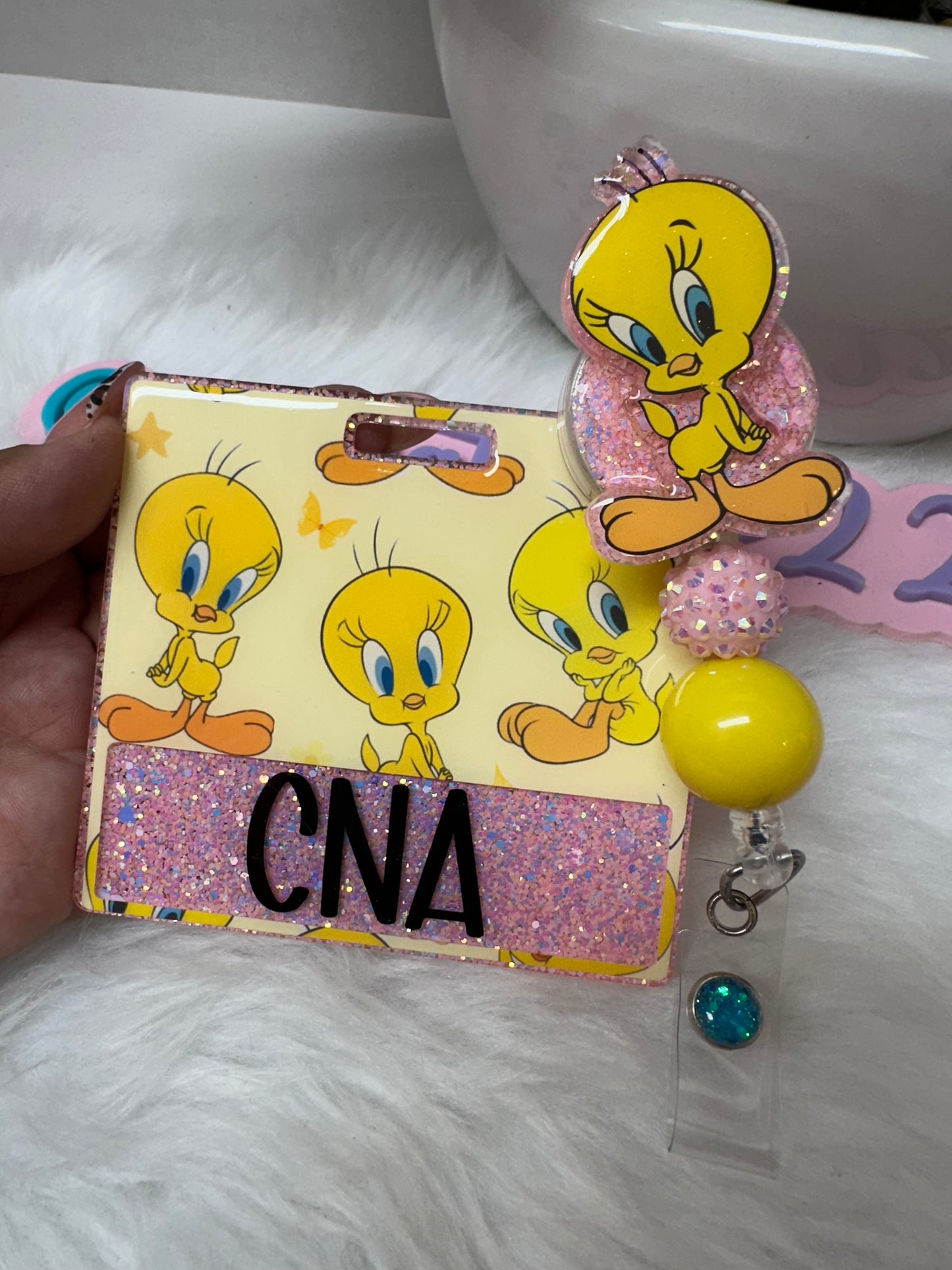 Yellow Bird Badge Buddy Set