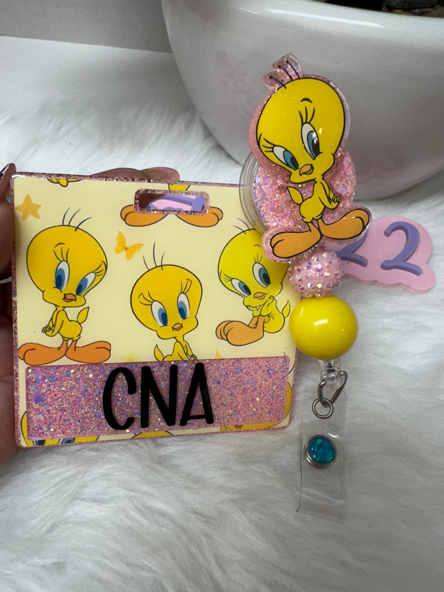 Yellow Bird Badge Buddy Set