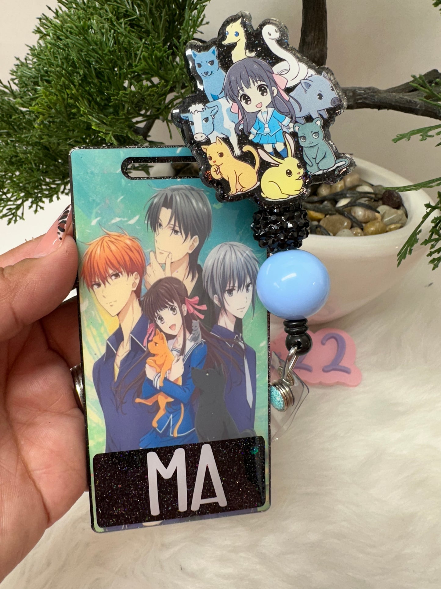 Anime Fruit Basket Badge Buddy Set