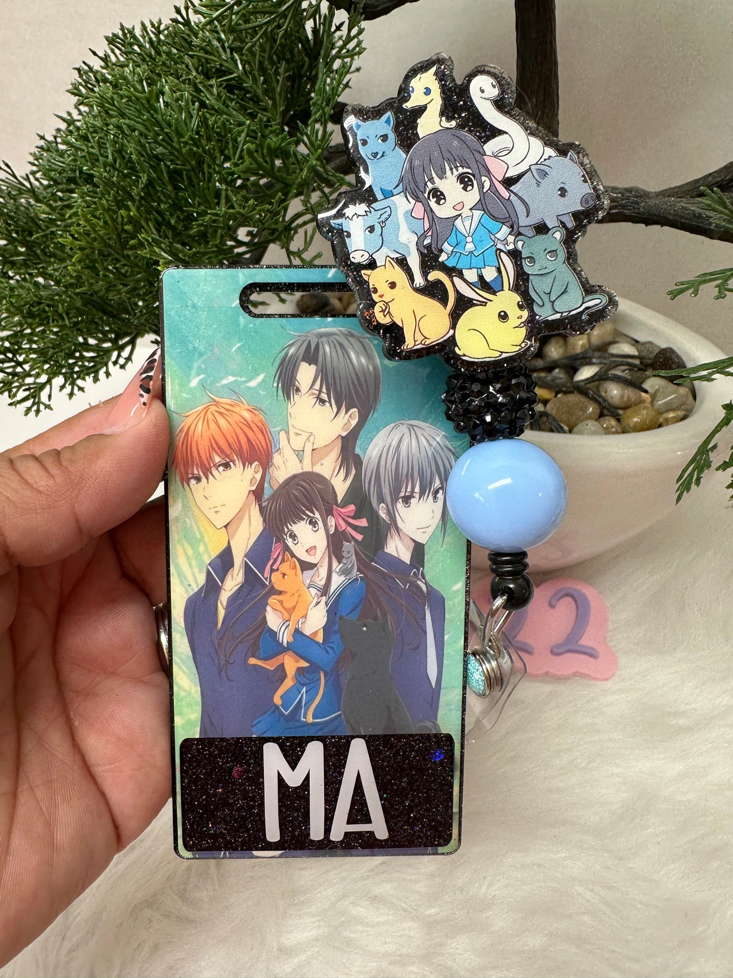 Anime Fruit Basket Badge Buddy Set