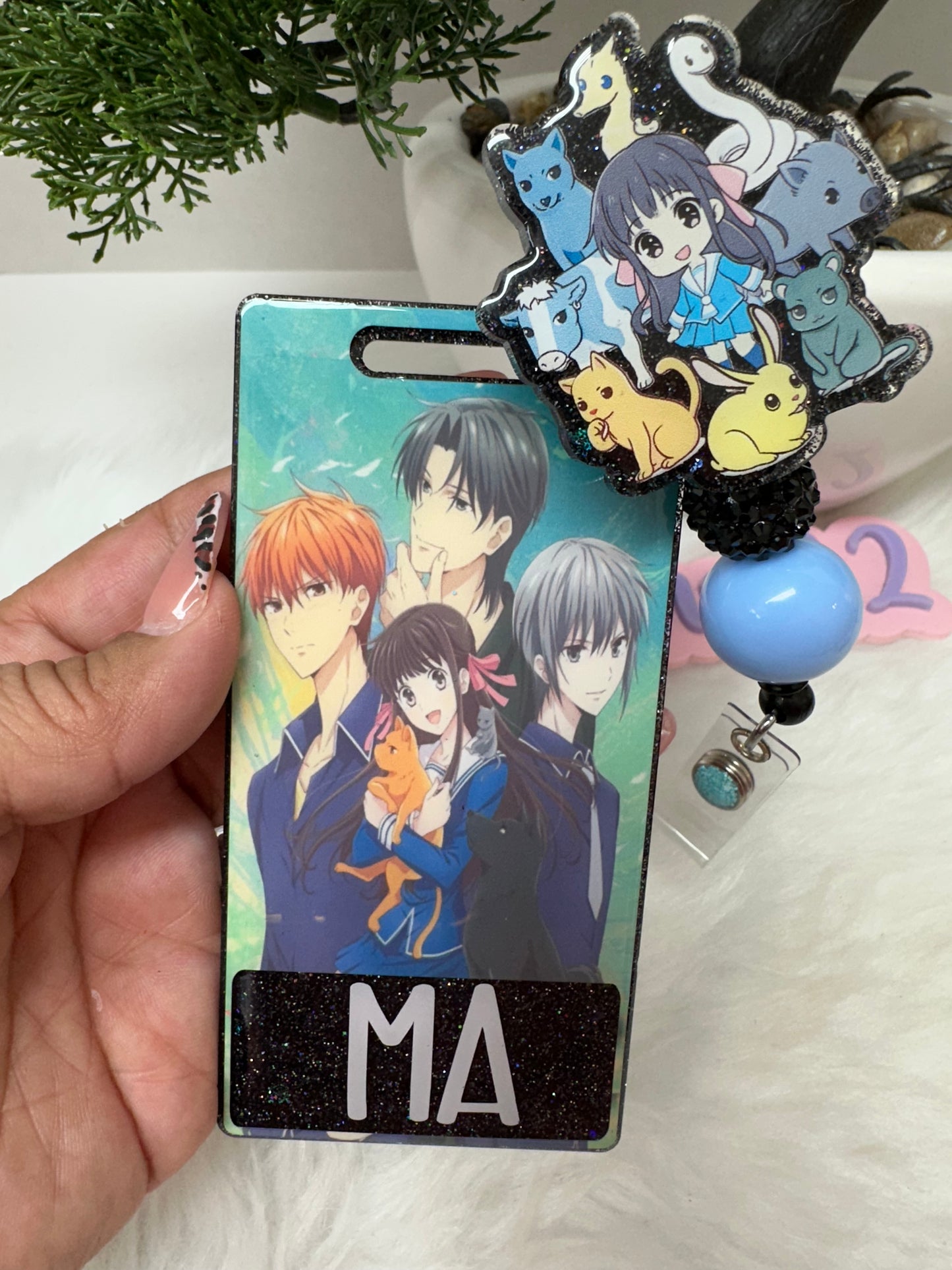 Anime Fruit Basket Badge Buddy Set