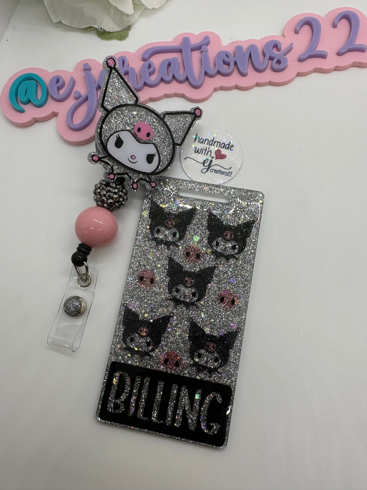 Kuromi Badge Buddy Set