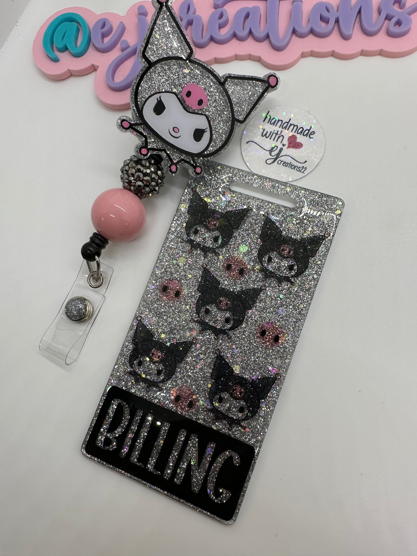 Kuromi Badge Buddy Set