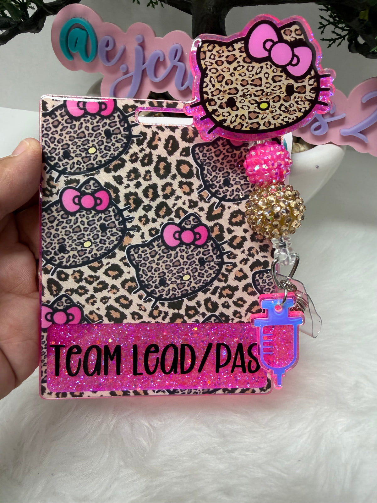 HK Leopard Badge Buddy Set