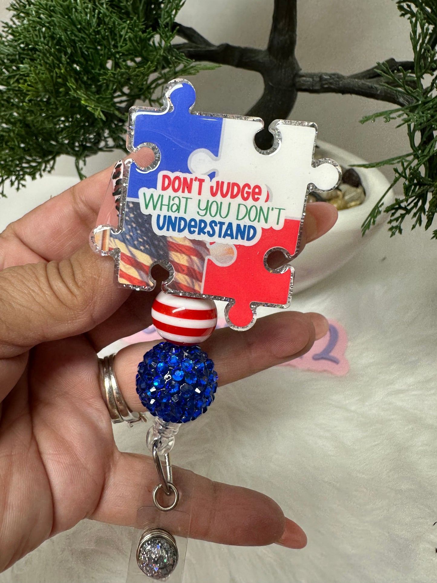 Patriotic Veterans Badge Buddy Set
