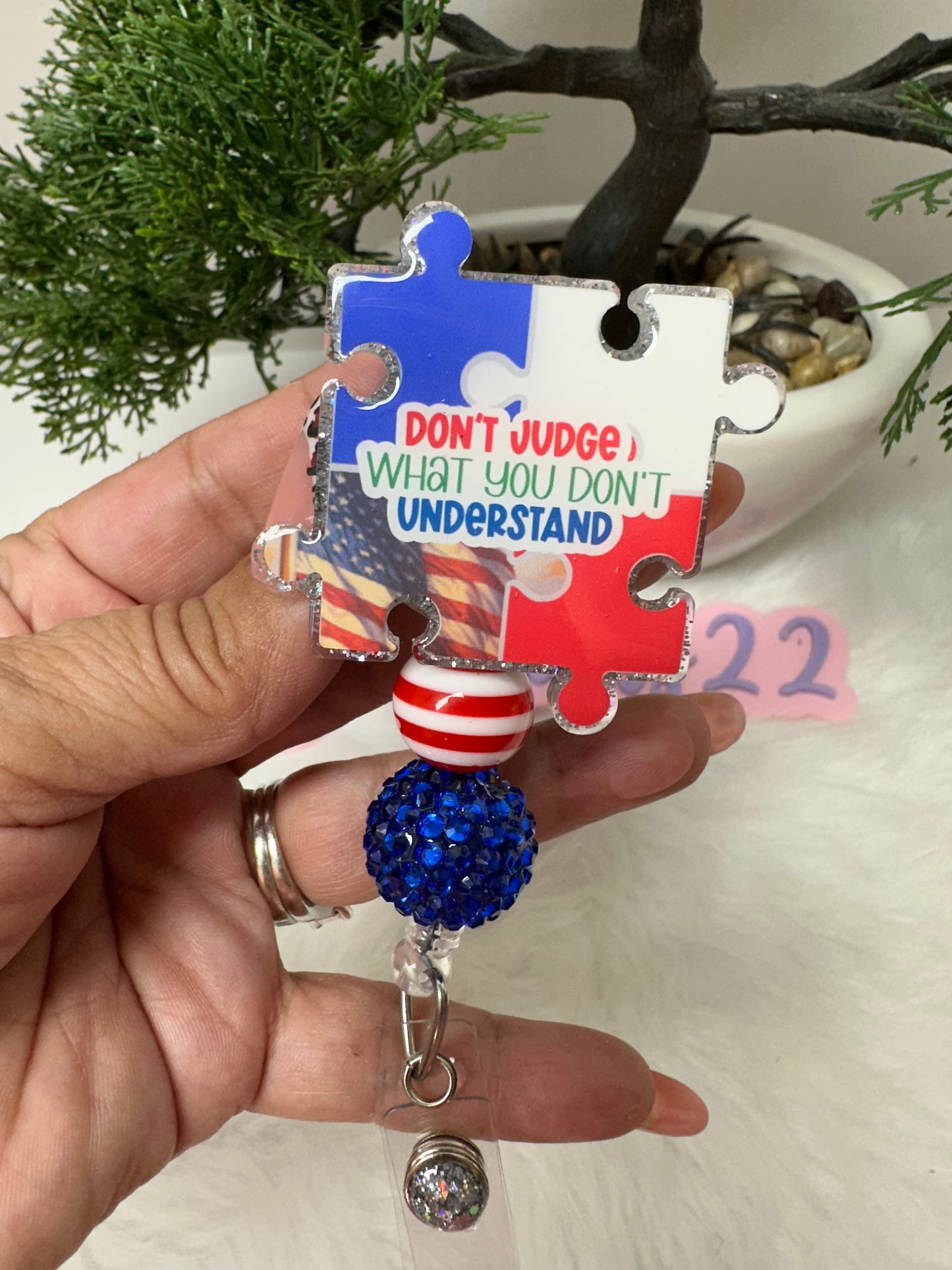 Patriotic Veterans Badge Buddy Set
