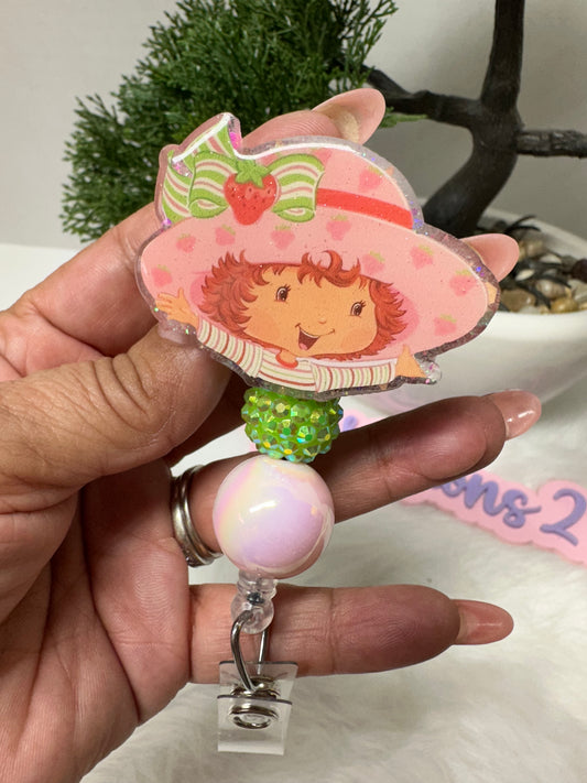 Strawberry Girl 03 Badge Reel