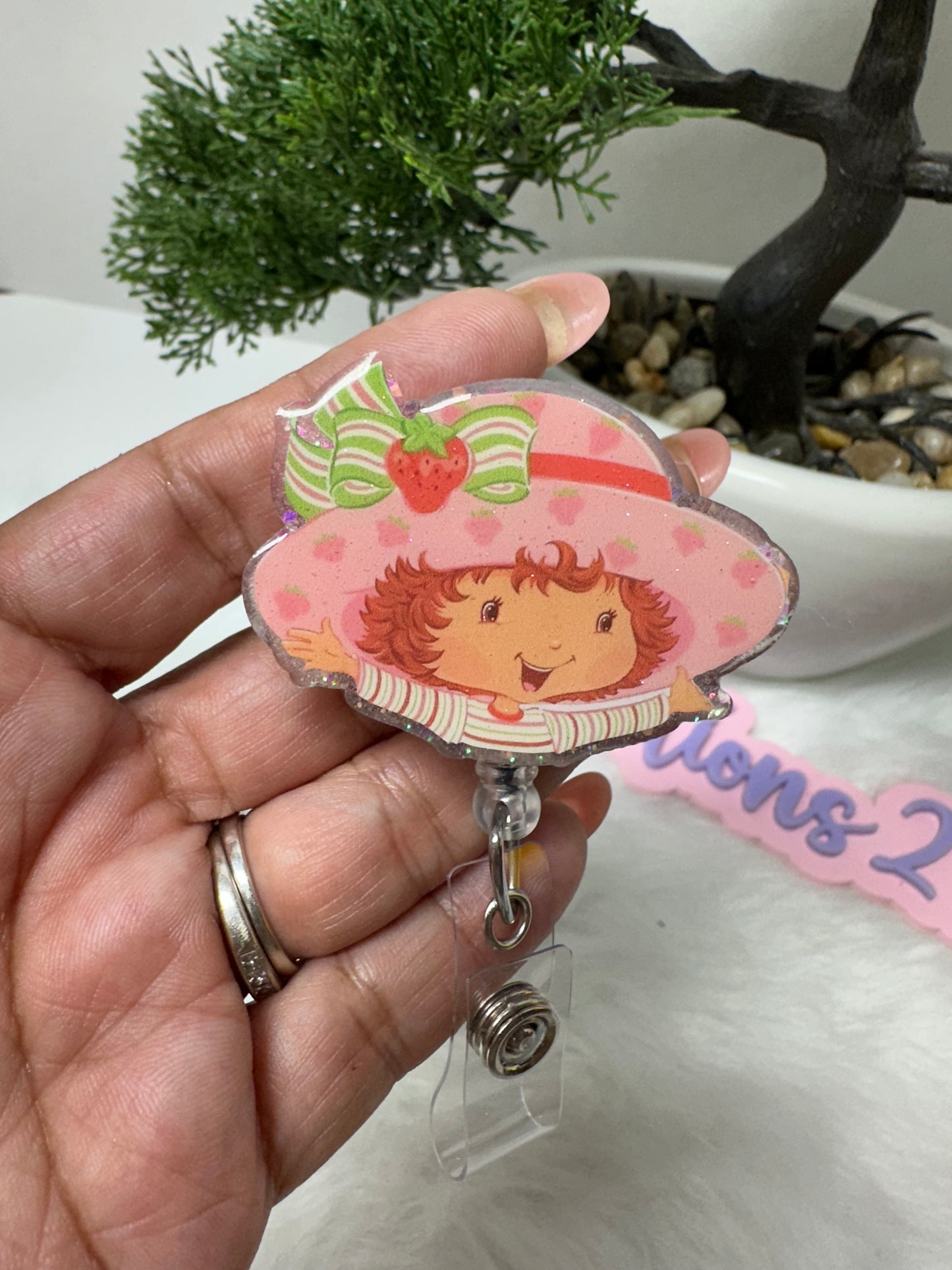 Strawberry Girl 03 Badge Reel