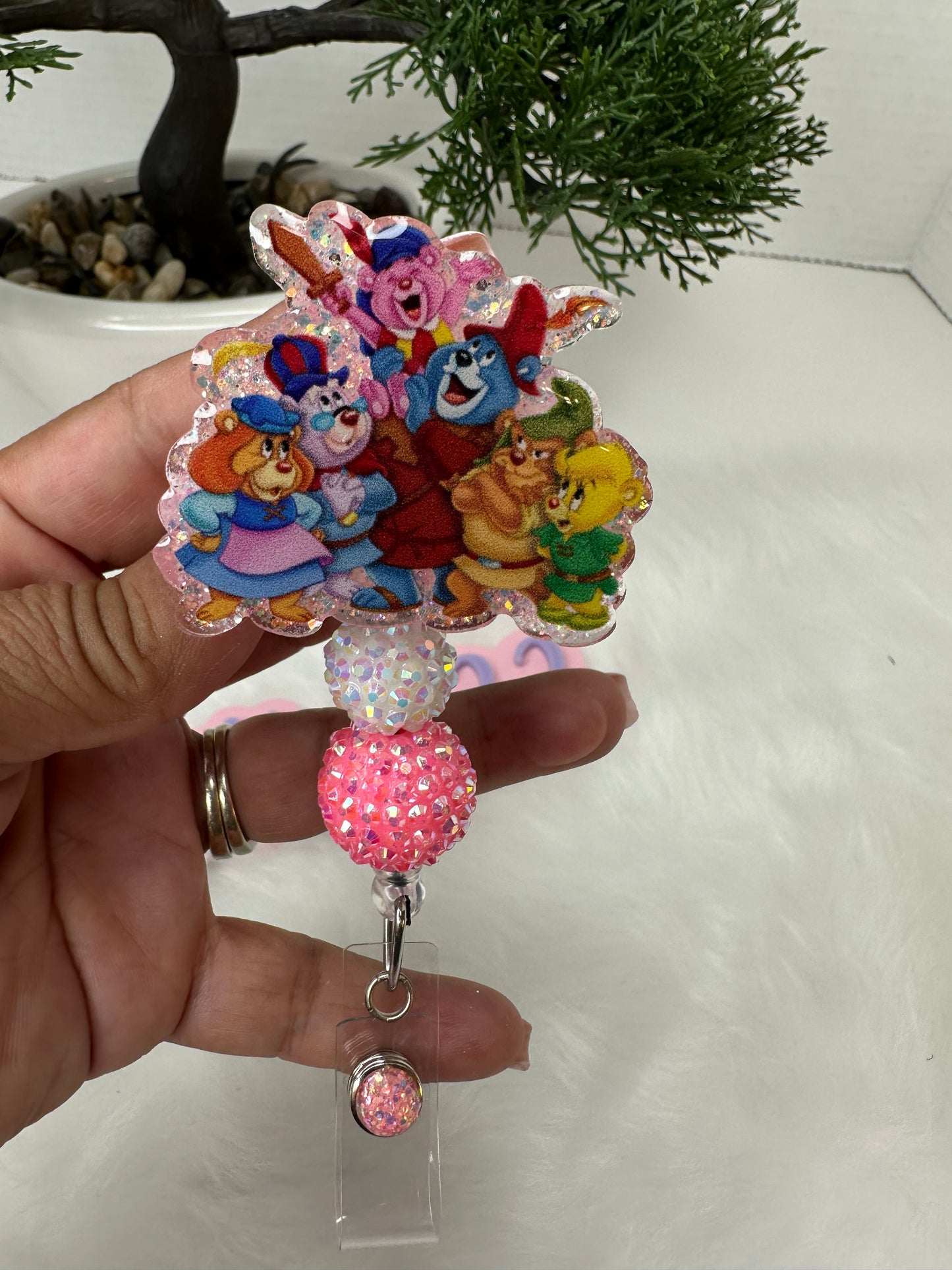 Gummi Bears Vintage Characters Badge Reel
