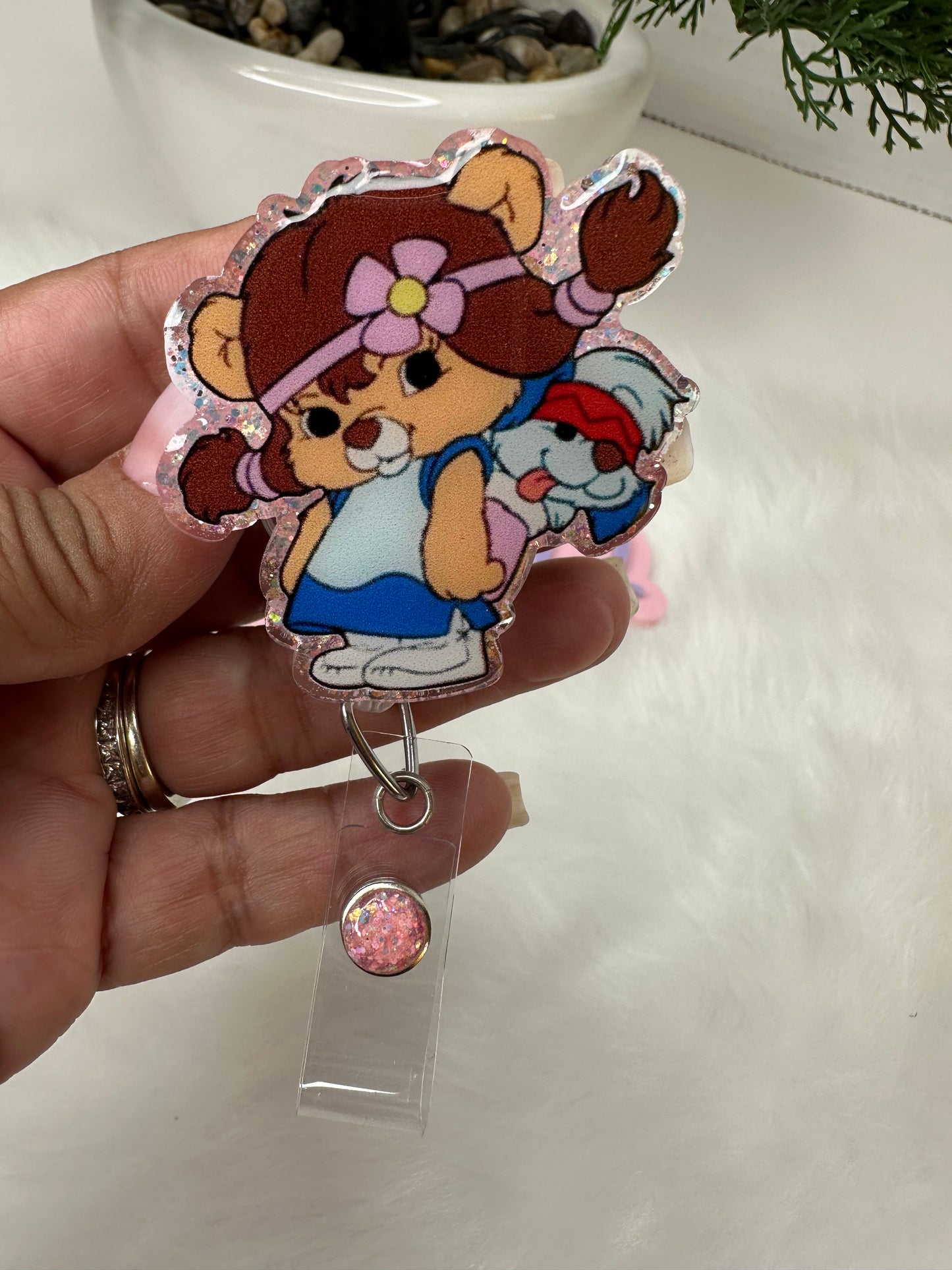 Paw Paw Princess Badge Reel