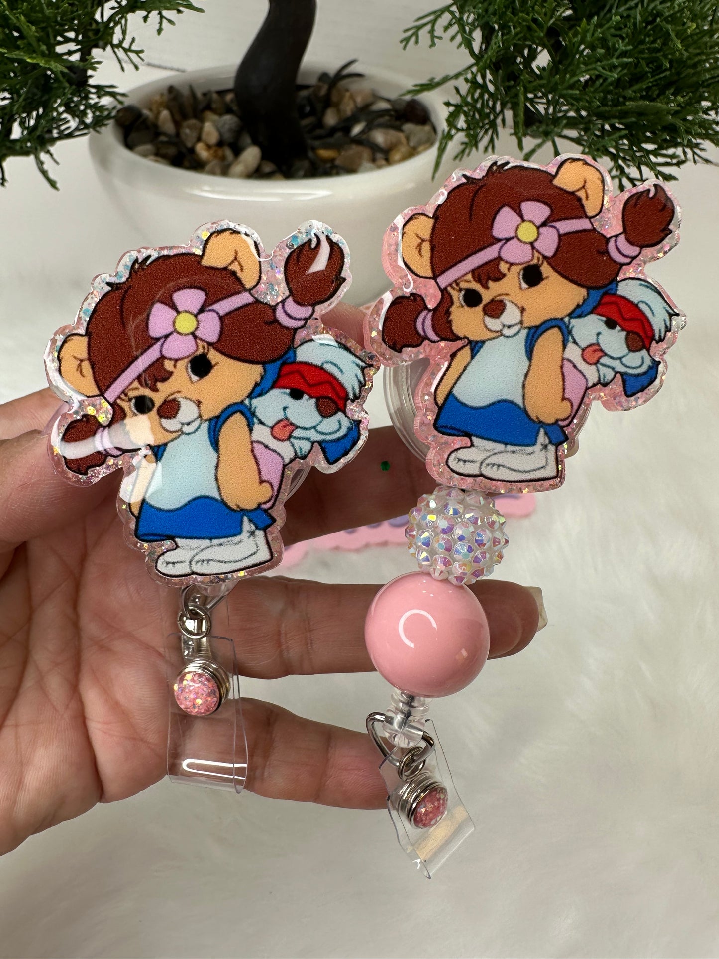 Paw Paw Princess Badge Reel