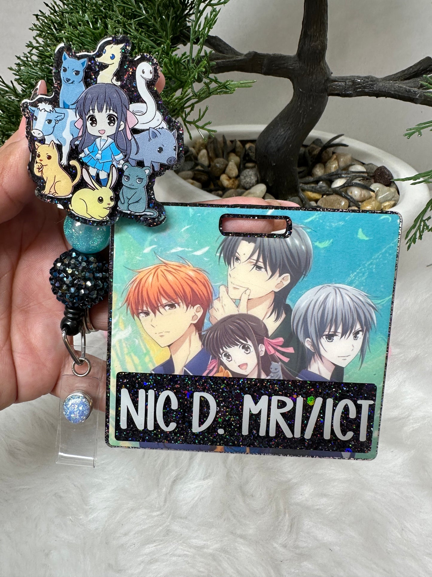 Anime Fruit Basket Badge Buddy Set