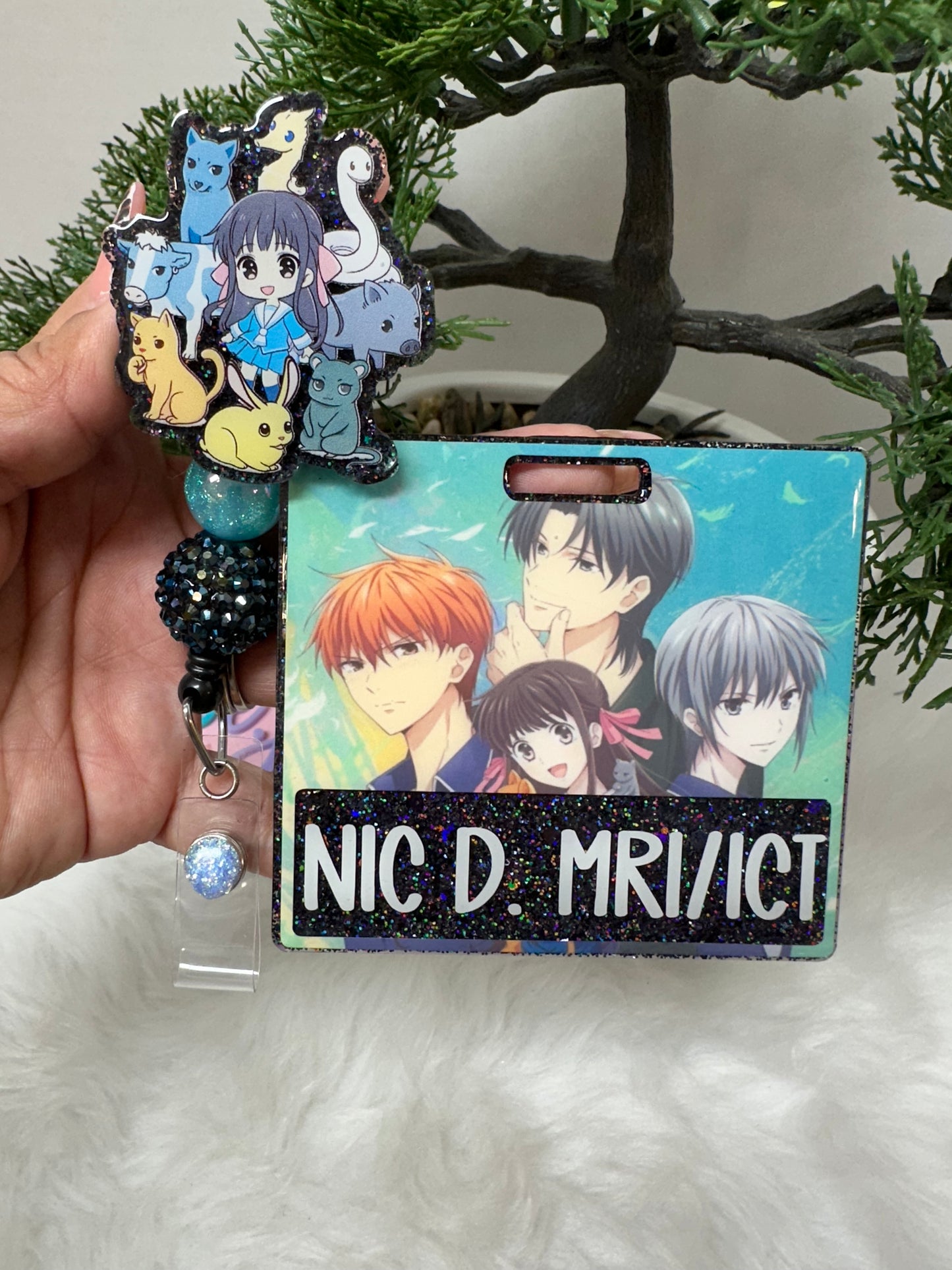 Anime Fruit Basket Badge Buddy Set