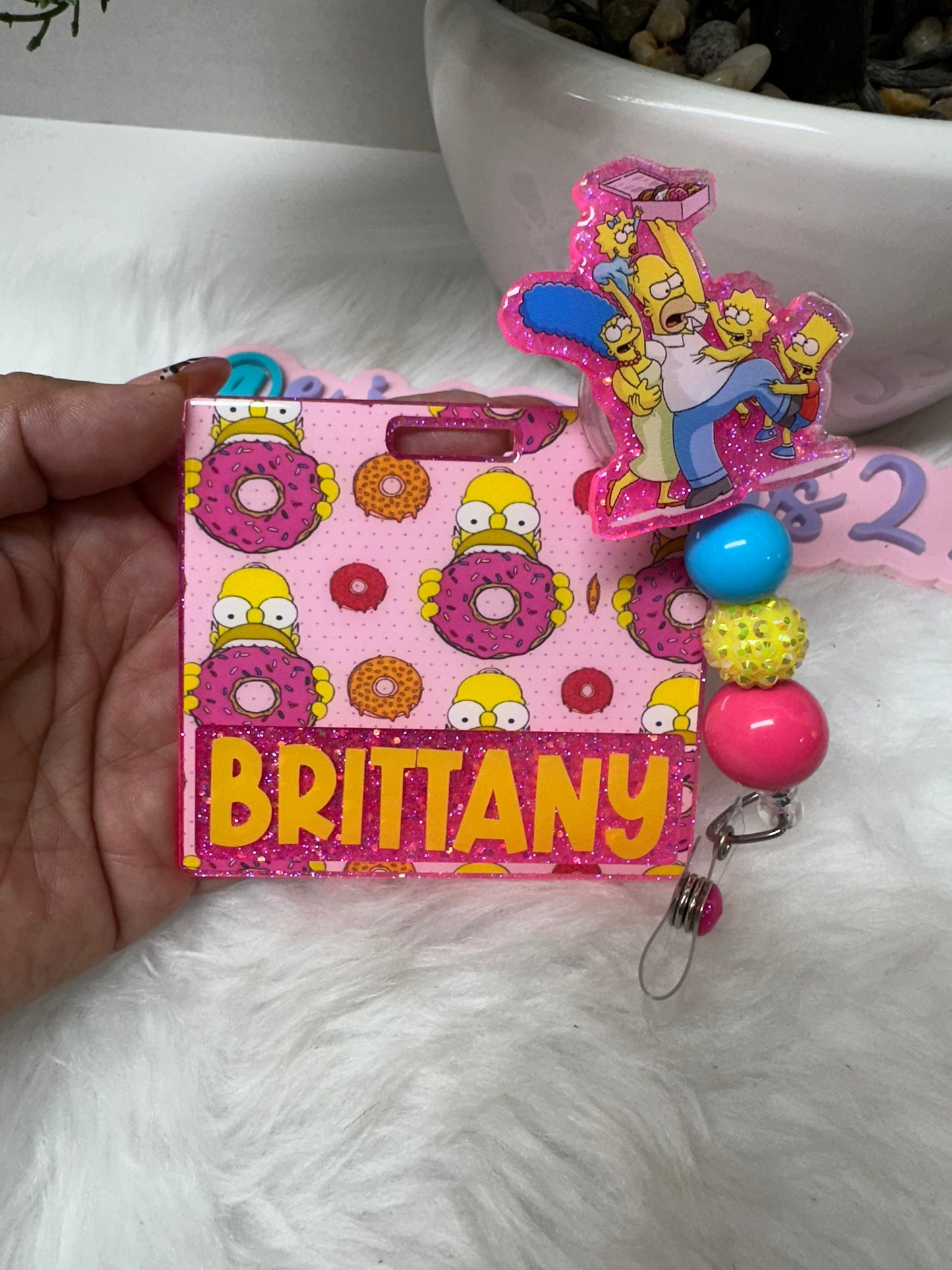Donut Family Badge Buddy Set