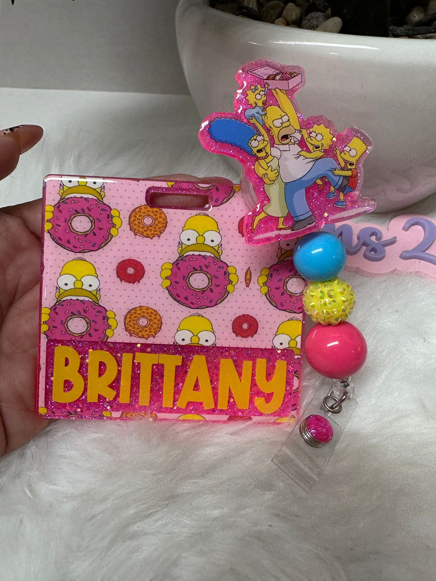 Donut Family Badge Buddy Set