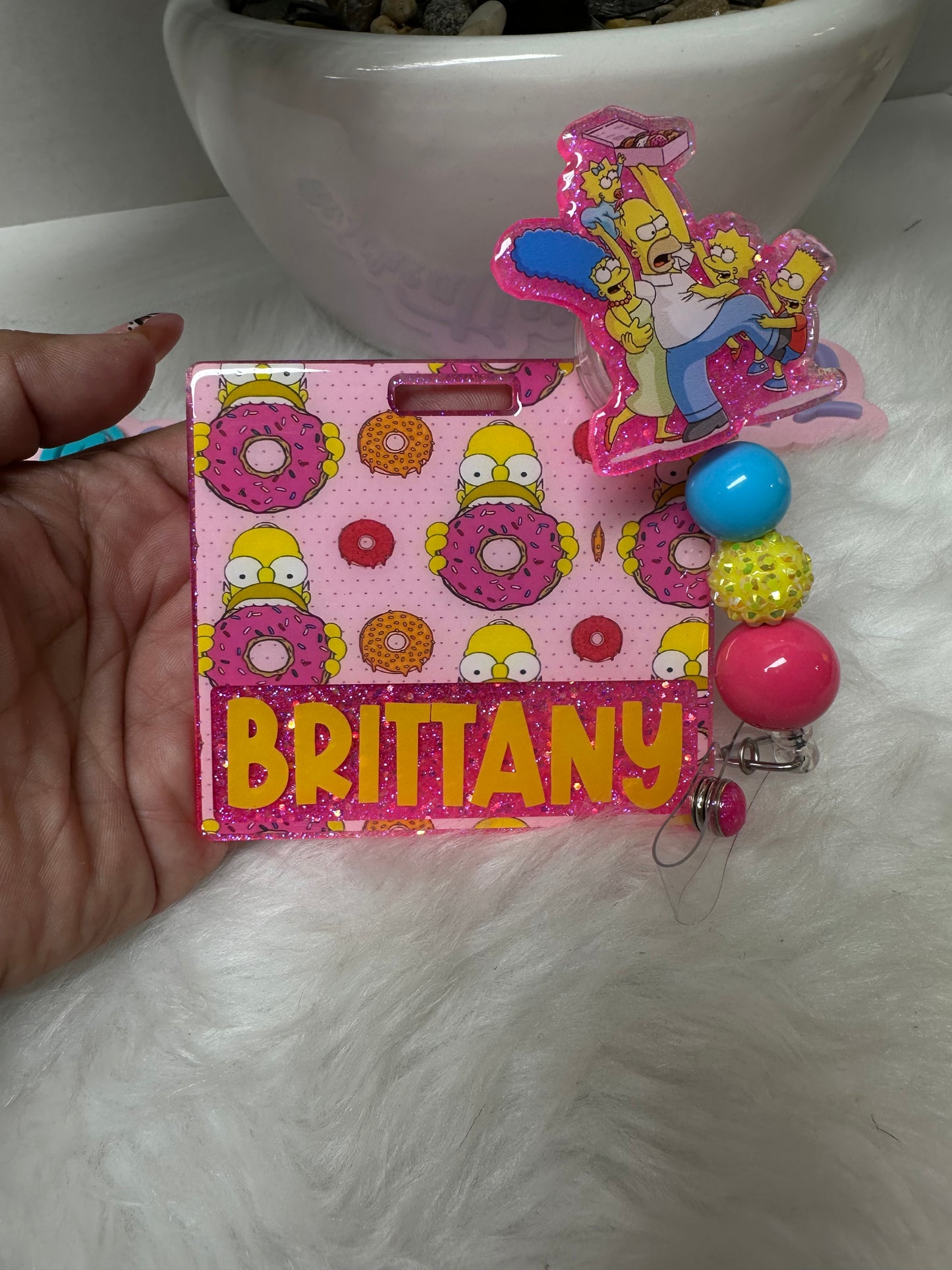 Donut Family Badge Buddy Set