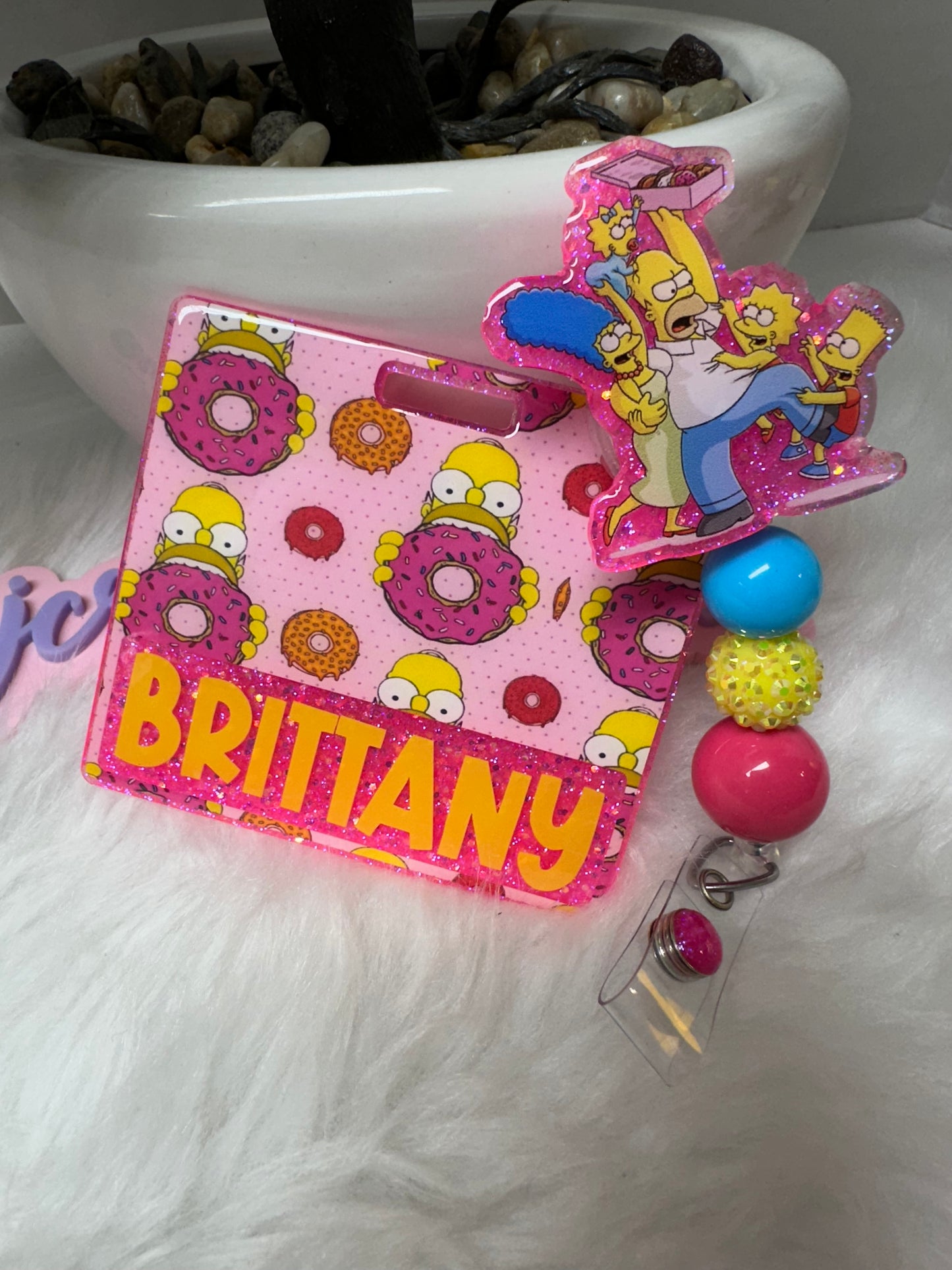 Donut Family Badge Buddy Set
