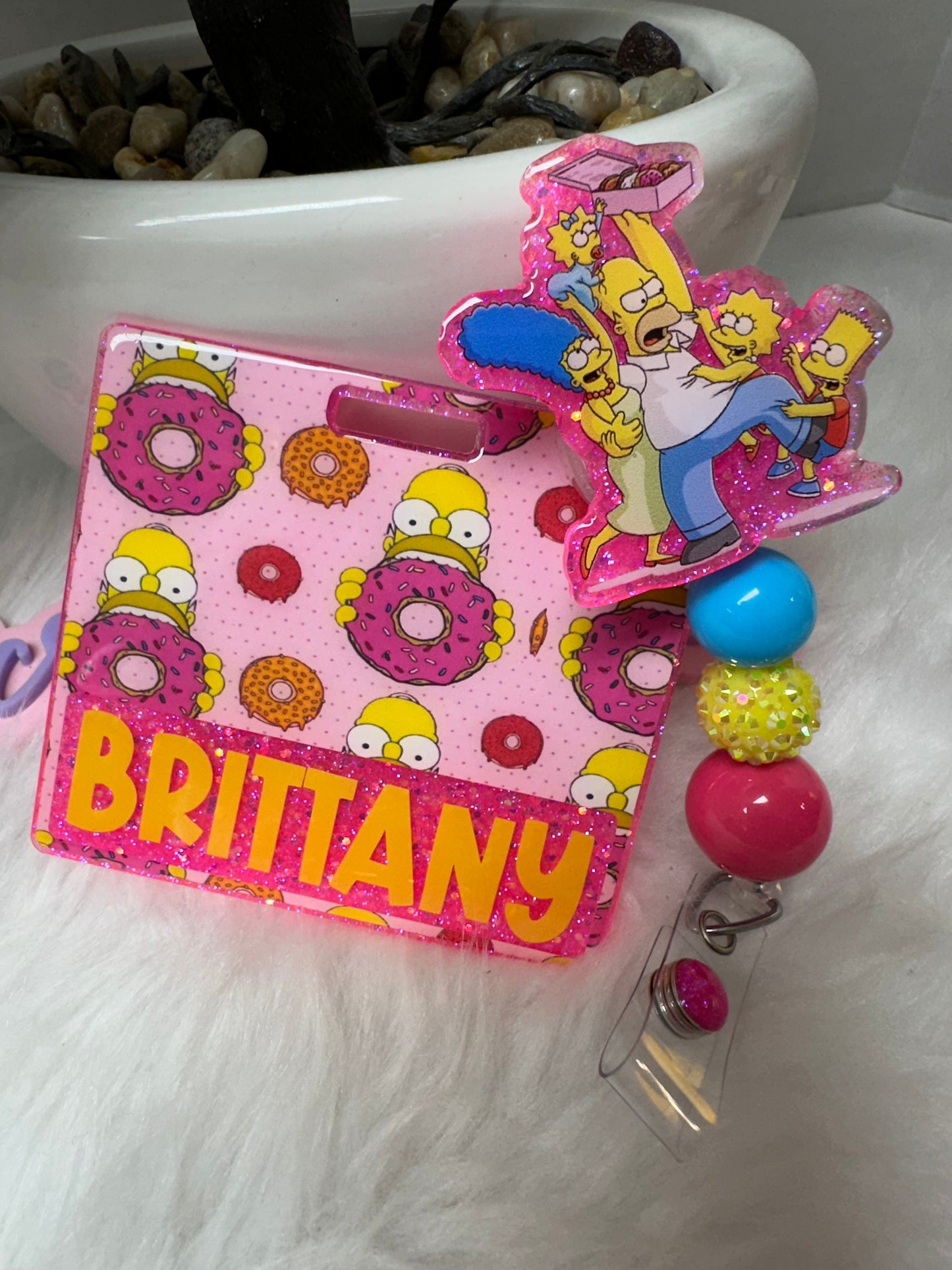 Donut Family Badge Buddy Set