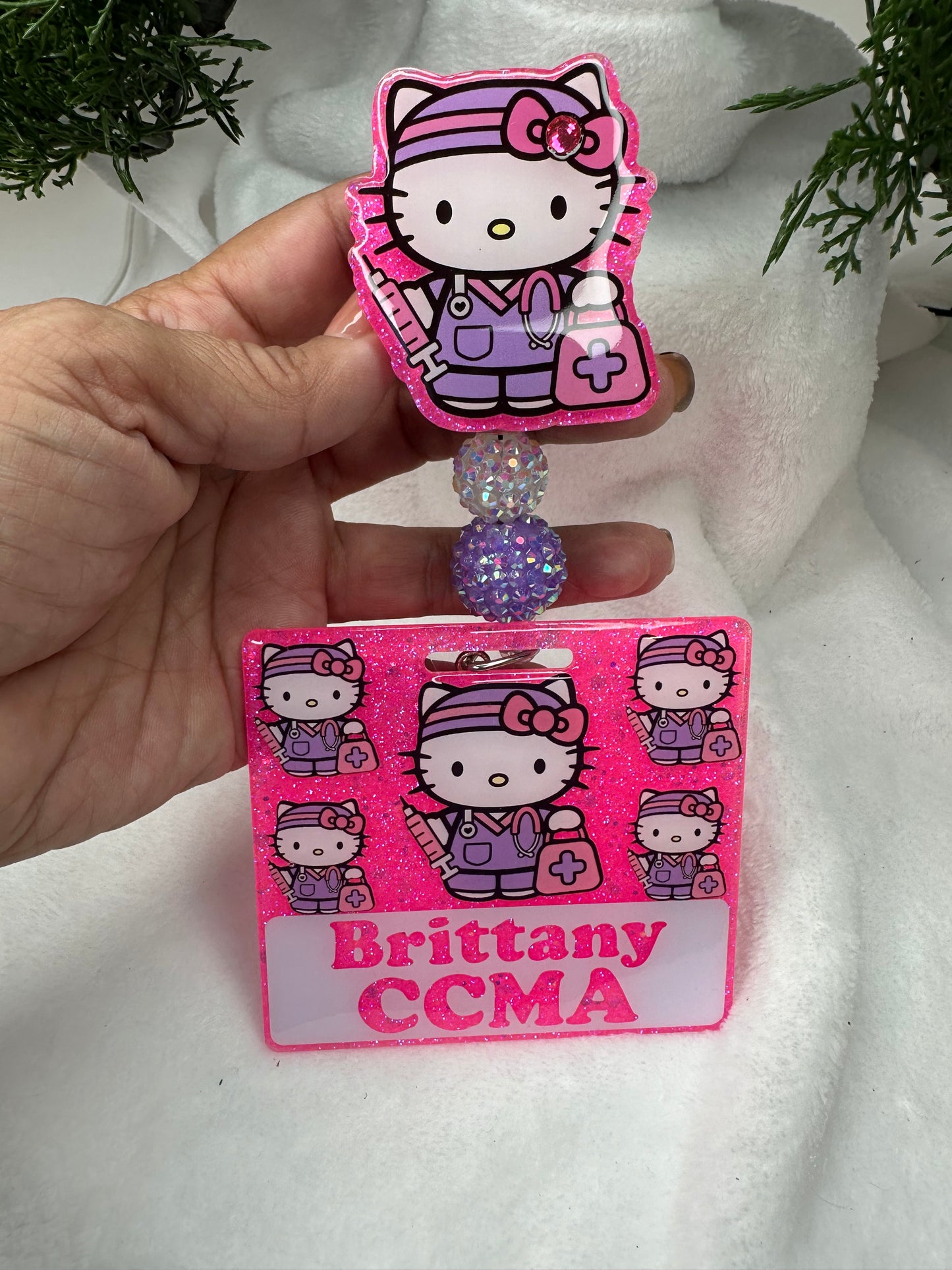 HK Nurse Assistant Badge Buddy Set