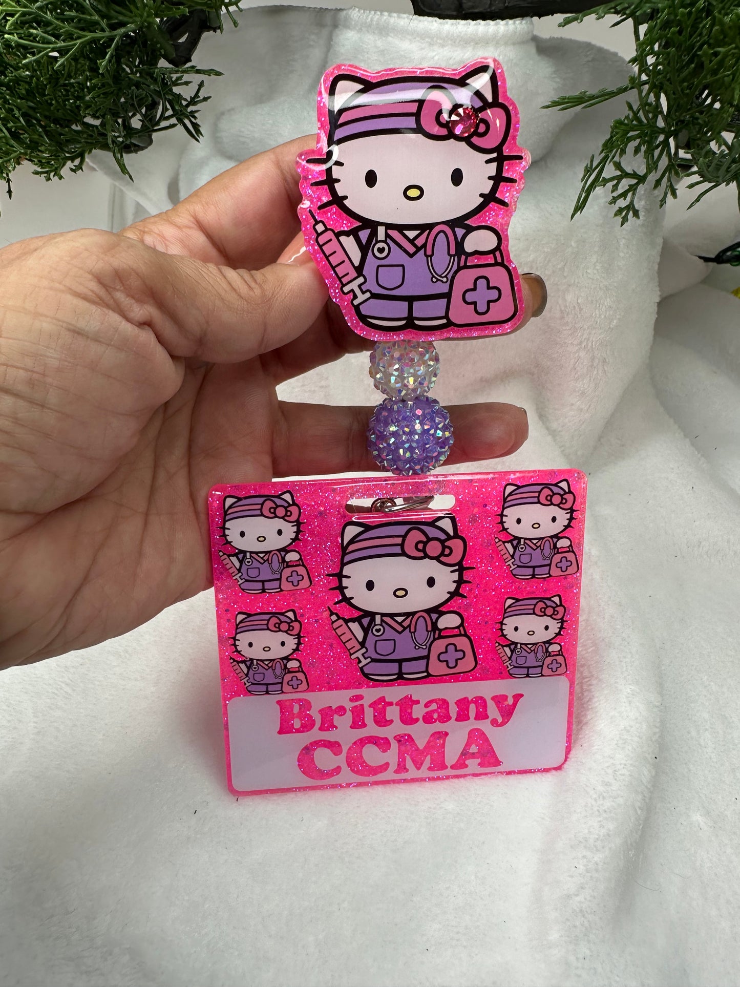 HK Nurse Assistant Badge Buddy Set