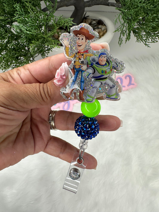 Woody and Buzz Badge Reel
