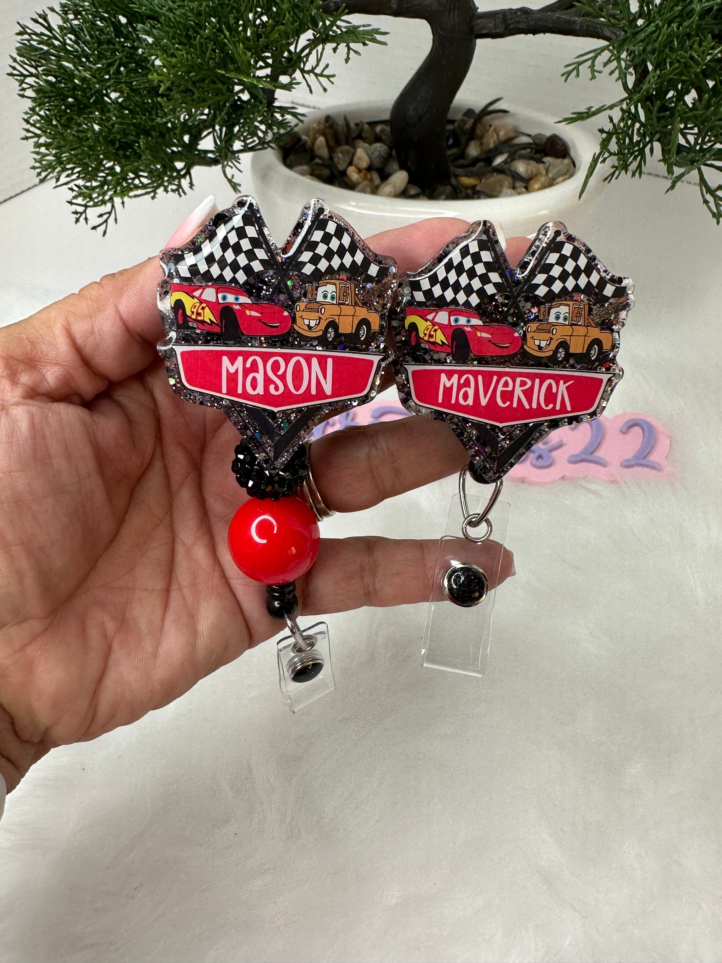 Lighting and Tow Truck Badge Reel