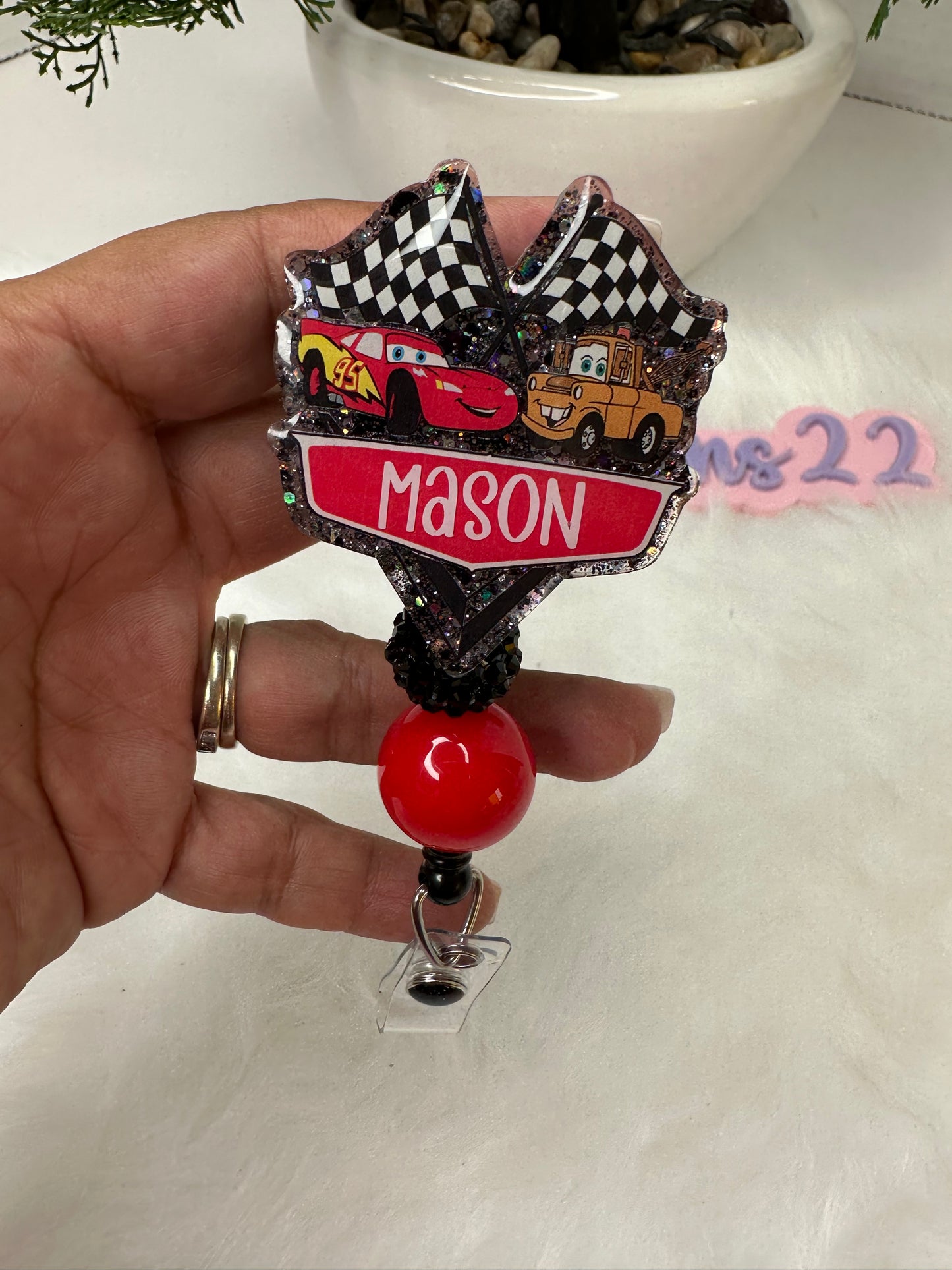 Lighting and Tow Truck Badge Reel