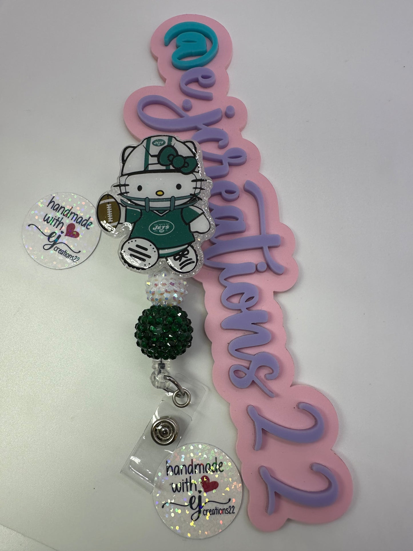 Kitty Jet Badge Reel